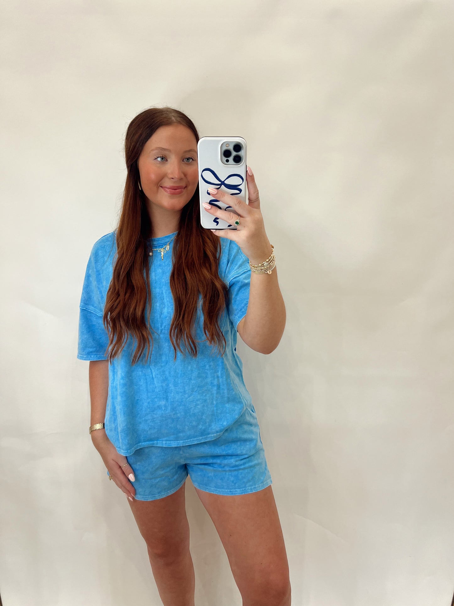 Acid Washed Set | Blue