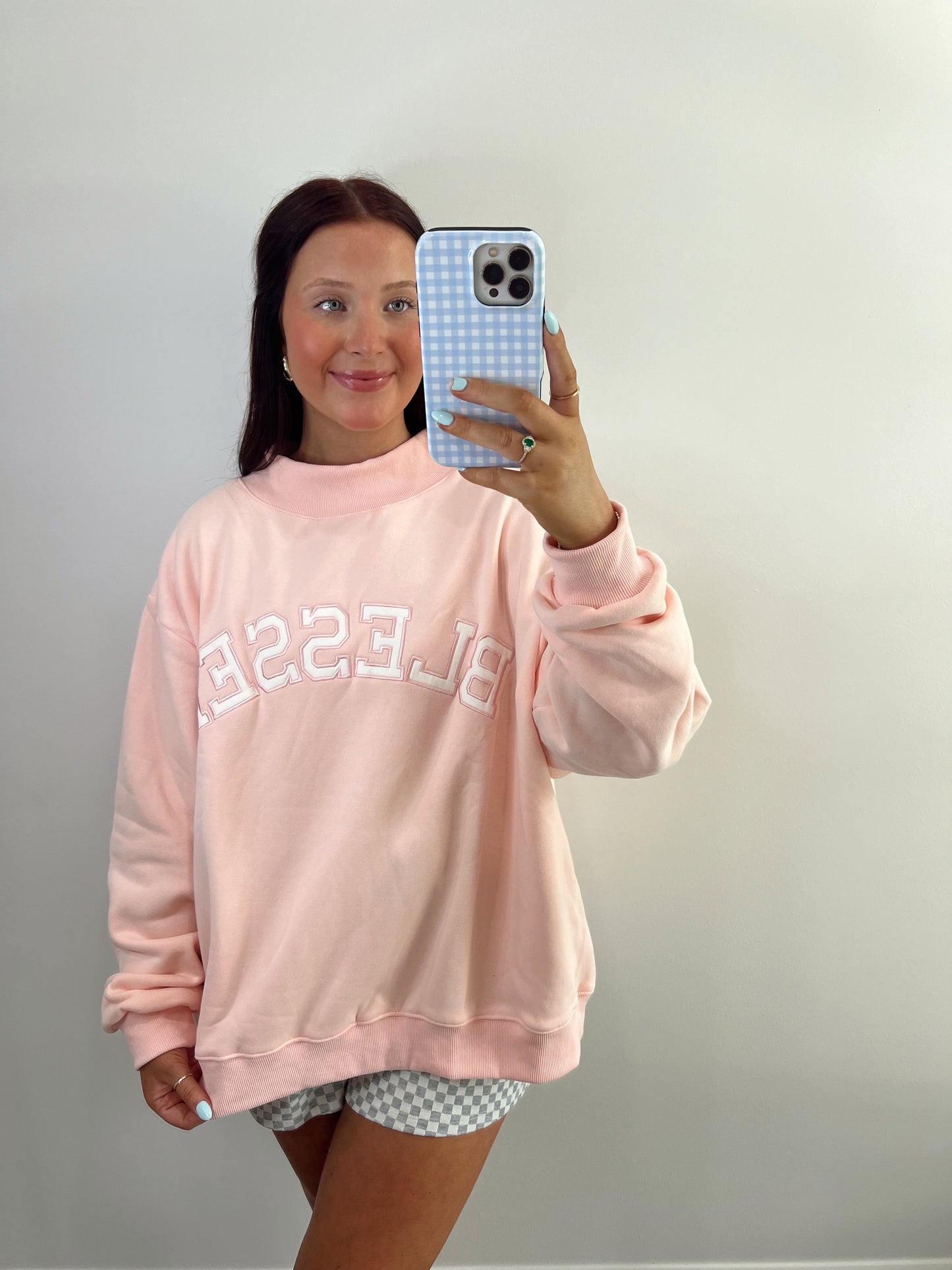 Blessed Mockneck Sweatshirt