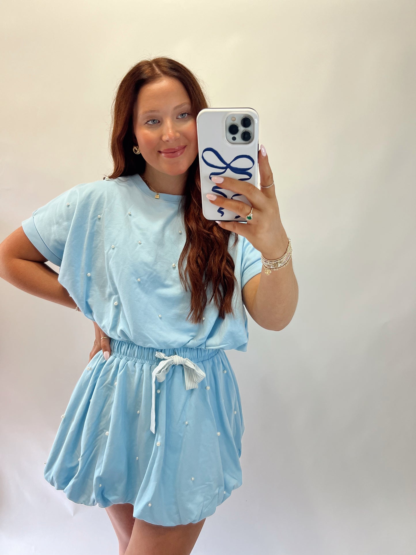 The Blue Pearly Set