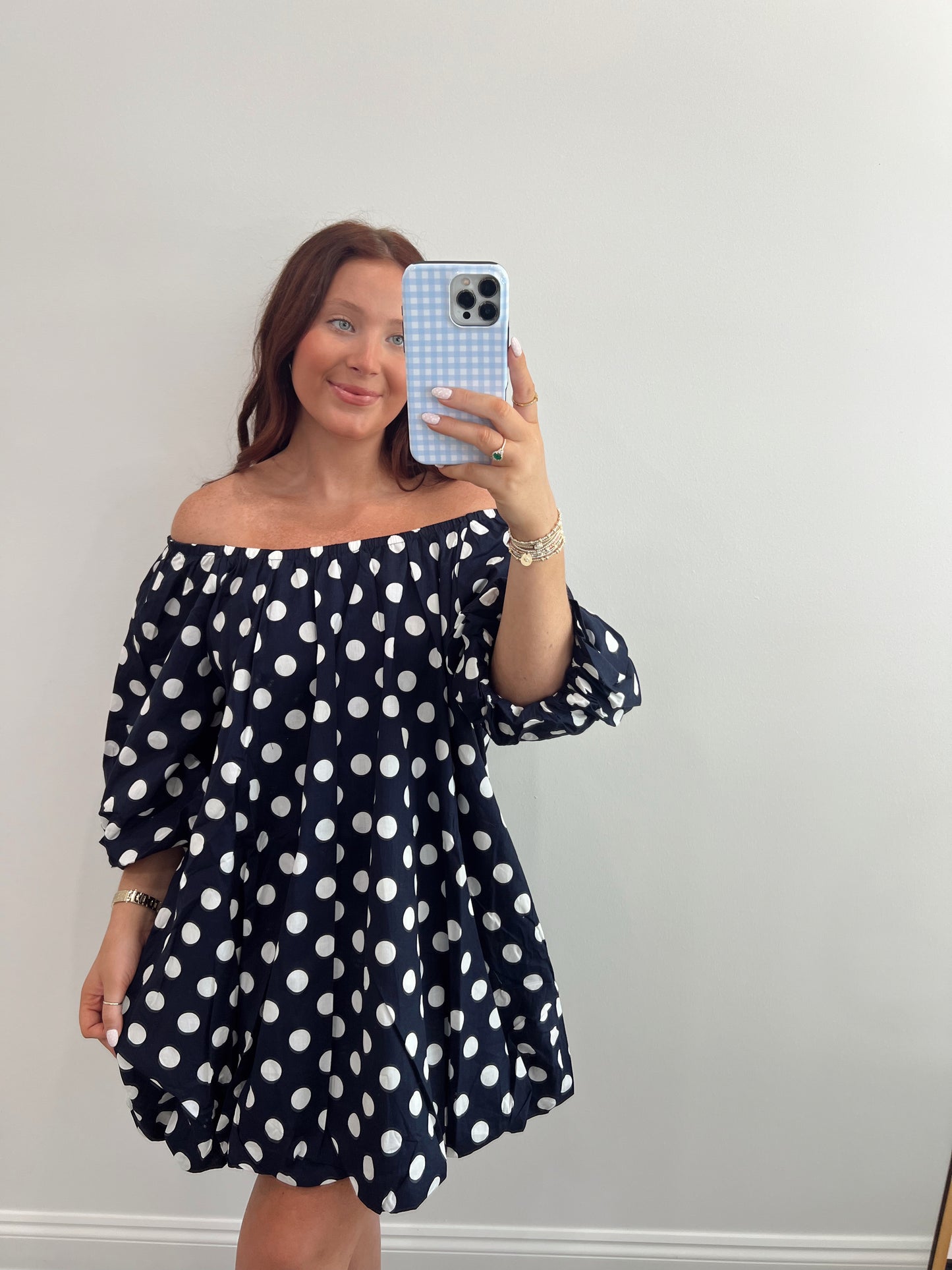 Polka Dot Bubble Dress