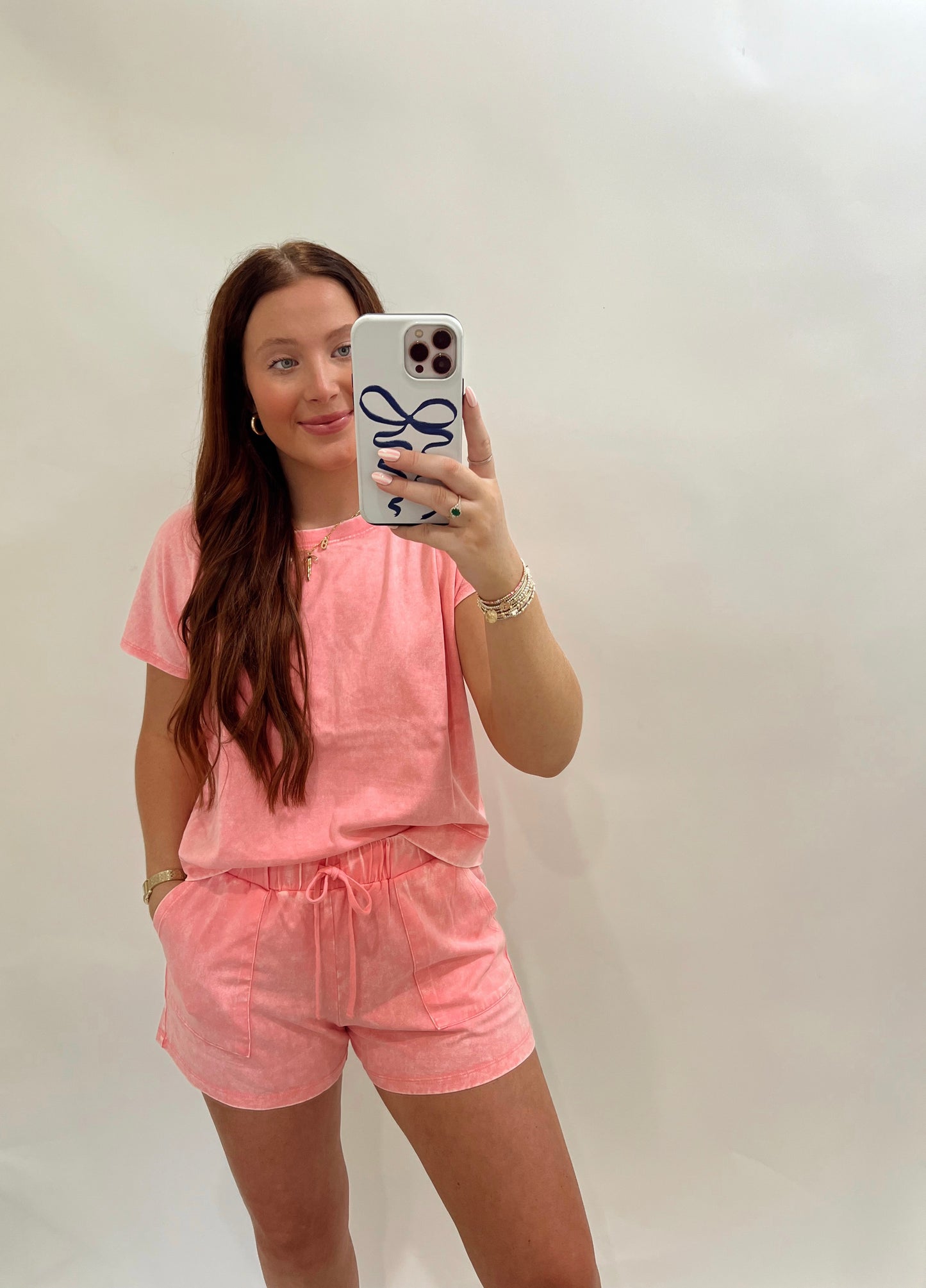 The Pink Sleeveless Set