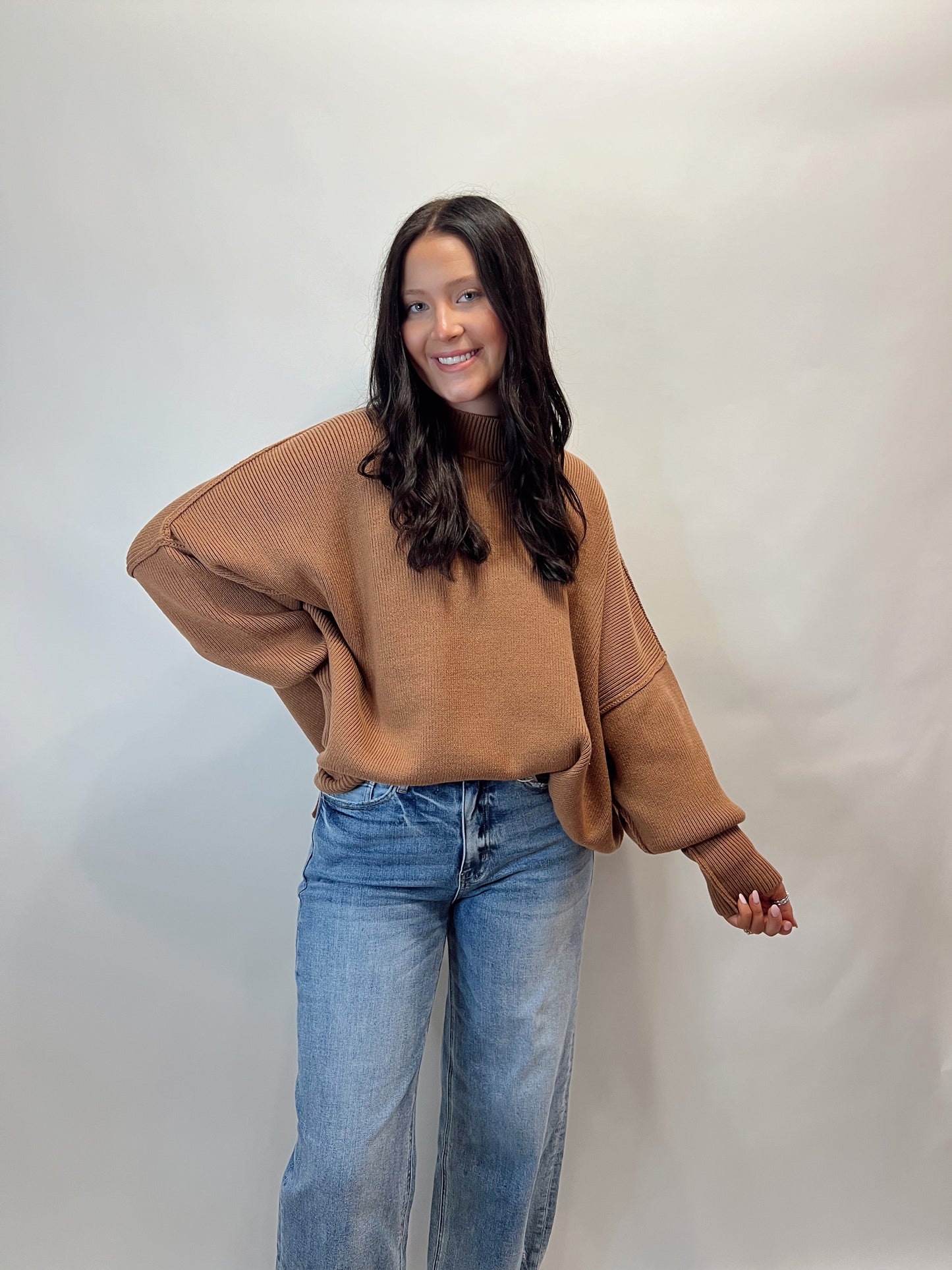 The Molly Sweater | CAMEL