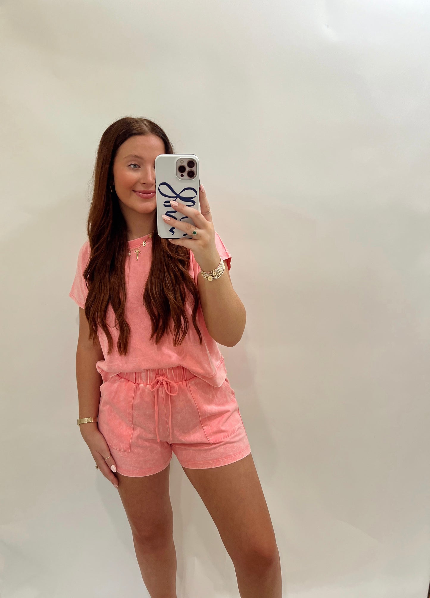 The Pink Sleeveless Set