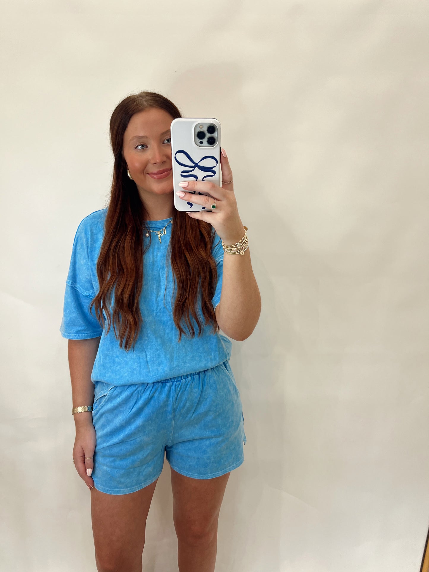 Acid Washed Set | Blue