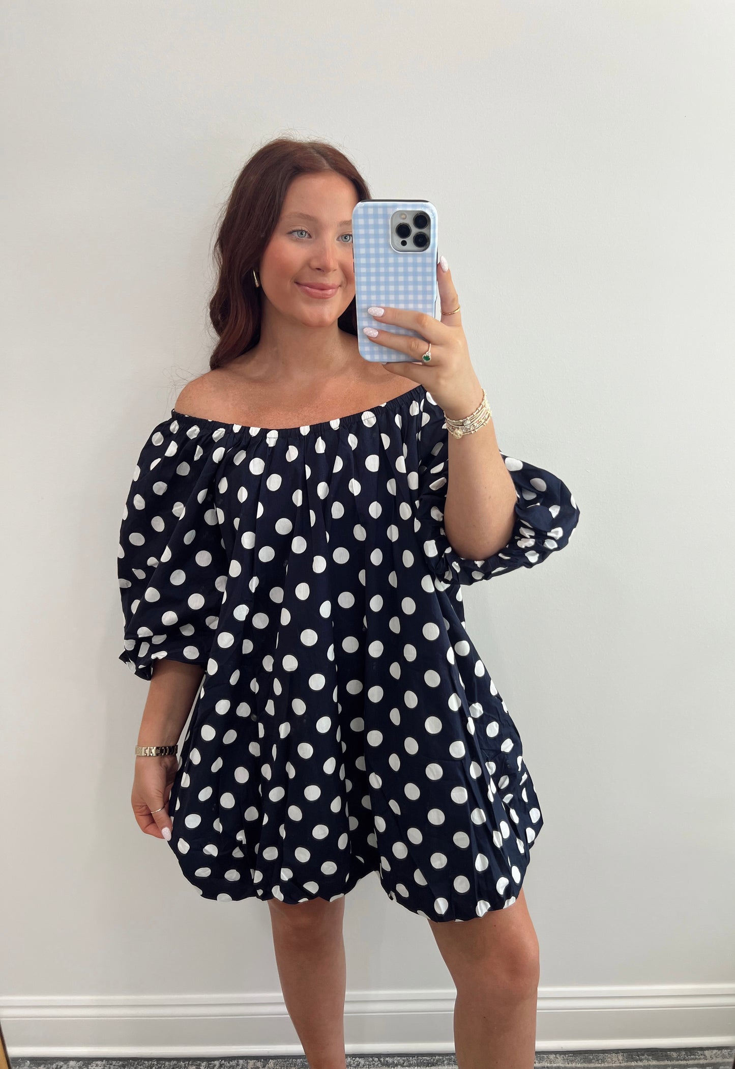 Polka Dot Bubble Dress