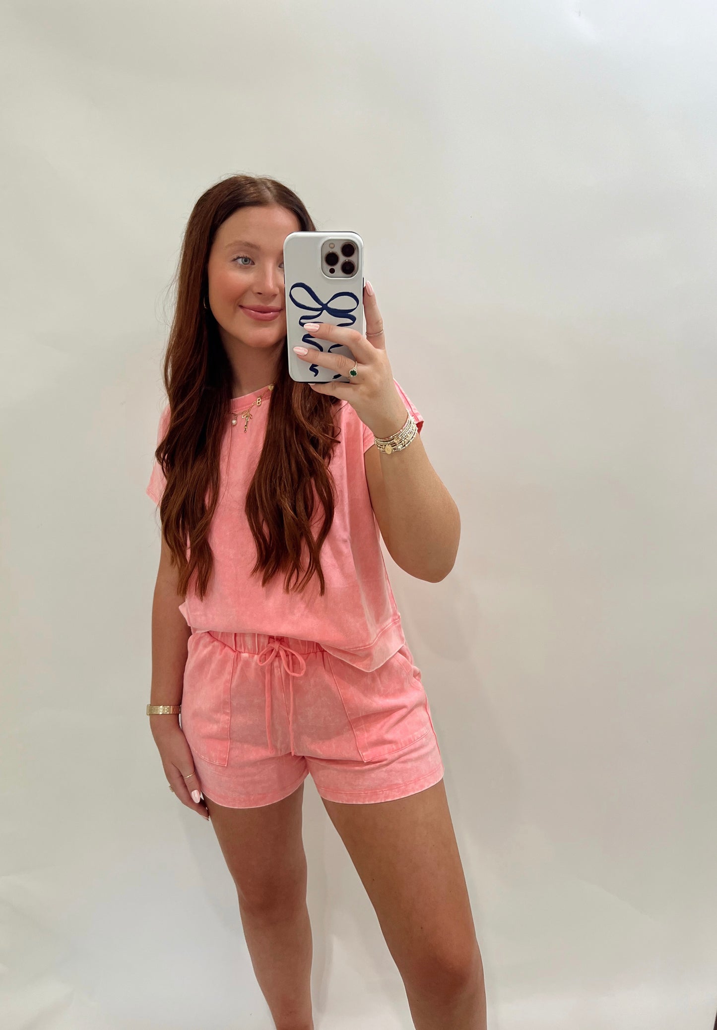 The Pink Sleeveless Set