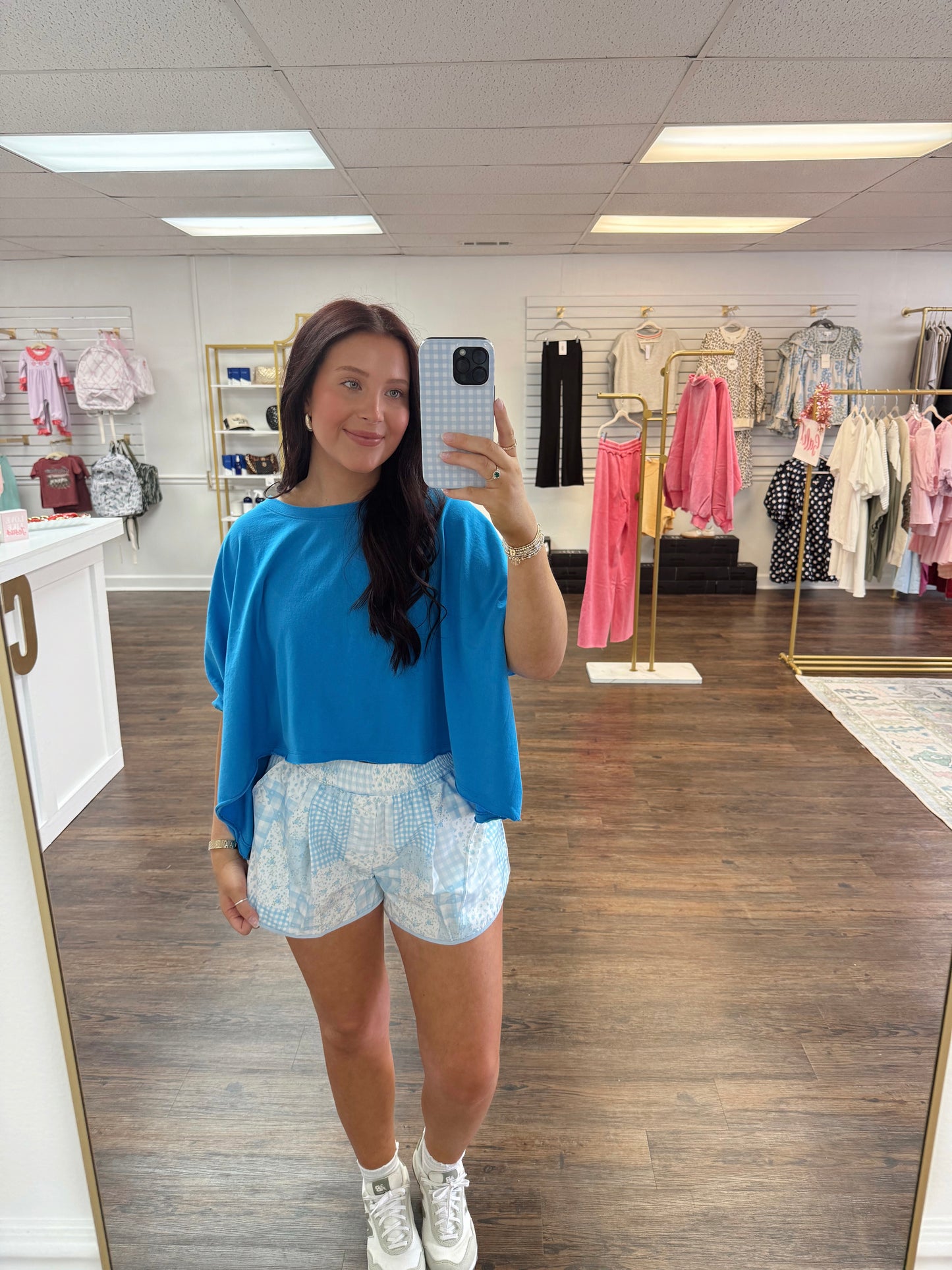 Oversized Sky Blue Top