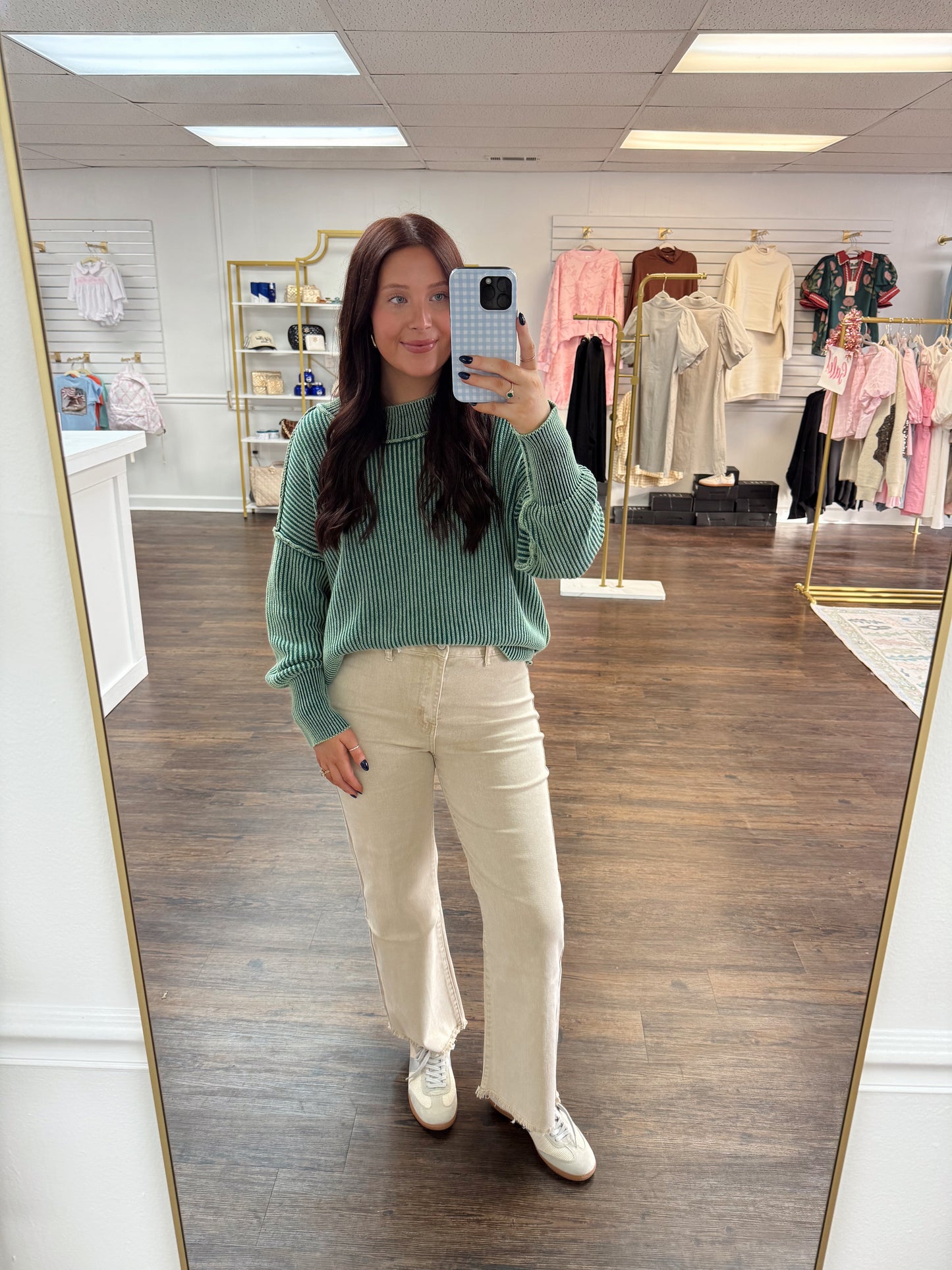 Straight Wide Pants | Sand Beige