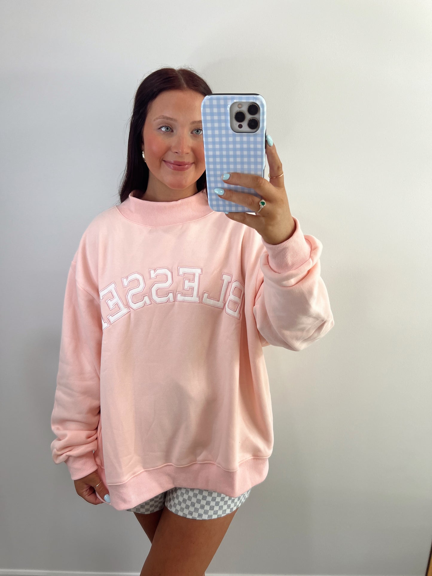 Blessed Mockneck Sweatshirt