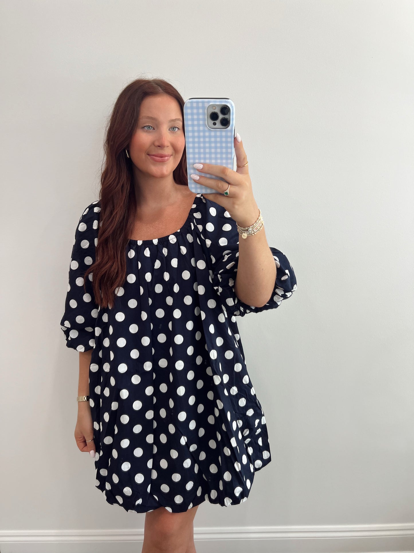 Polka Dot Bubble Dress