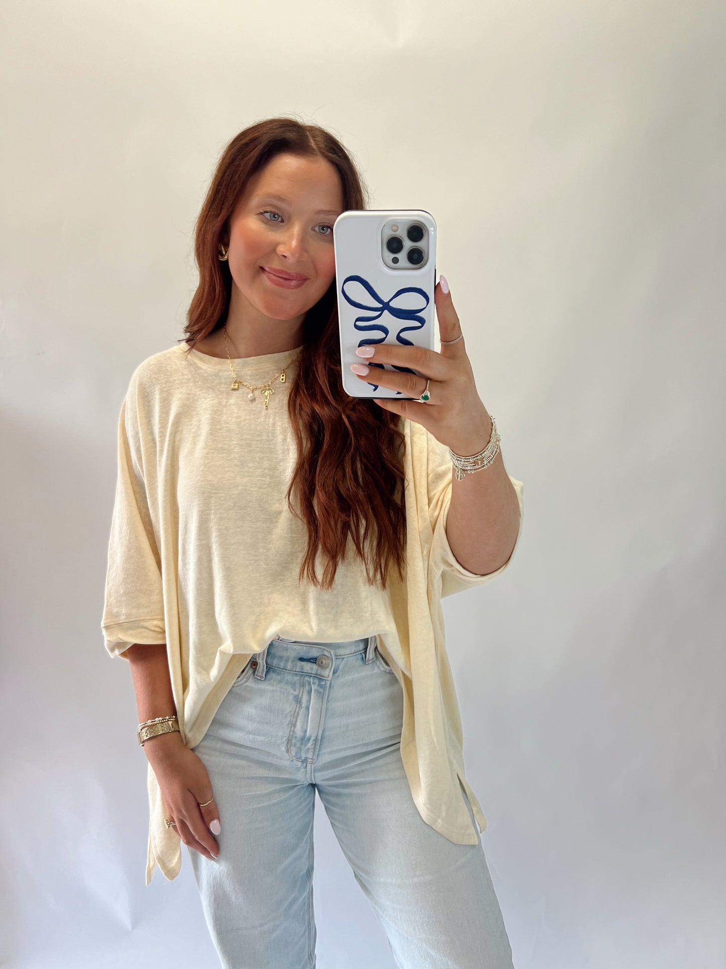 The Cecily Top | BEIGE