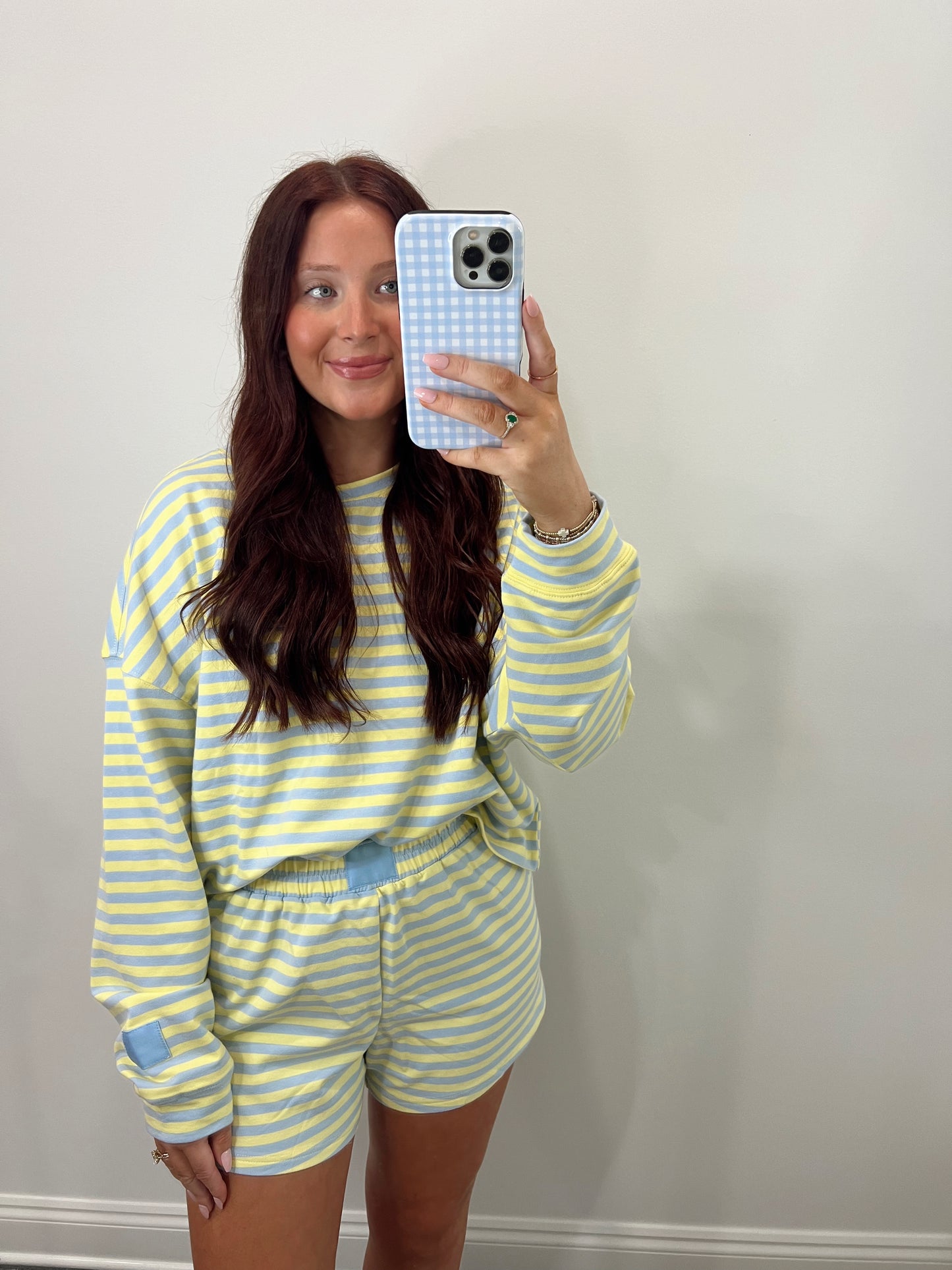 Striped Long Sleeve Set