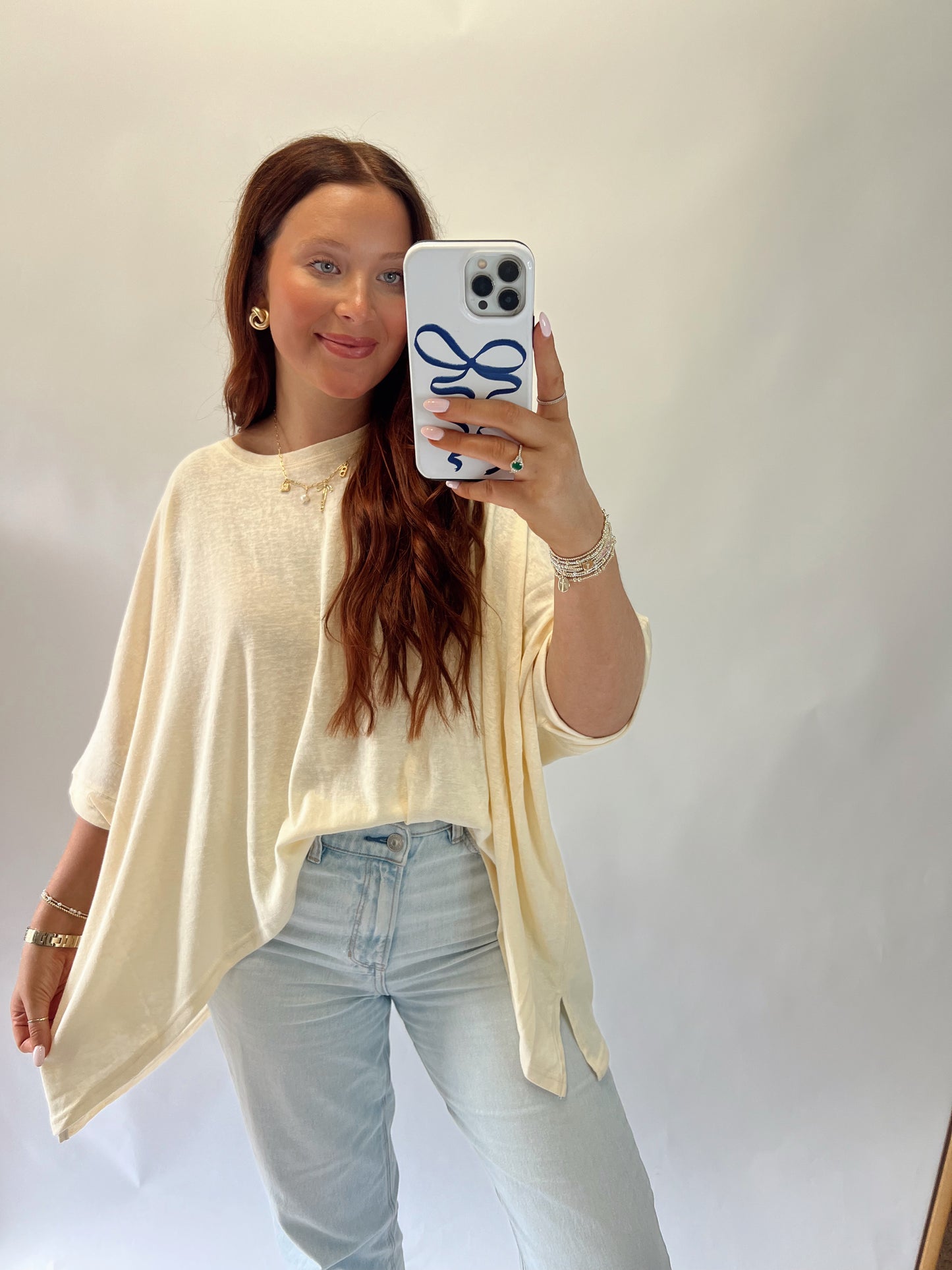 The Cecily Top | BEIGE