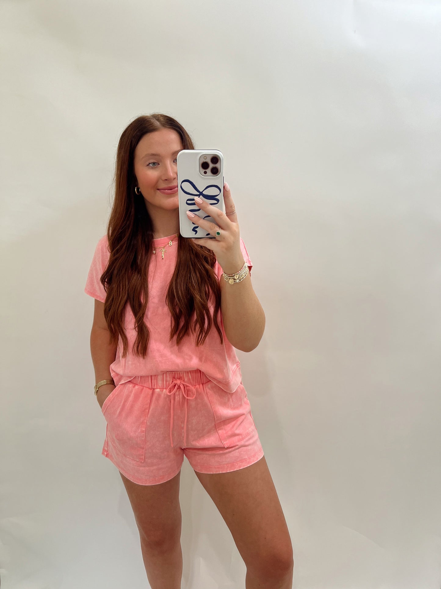 The Pink Sleeveless Set