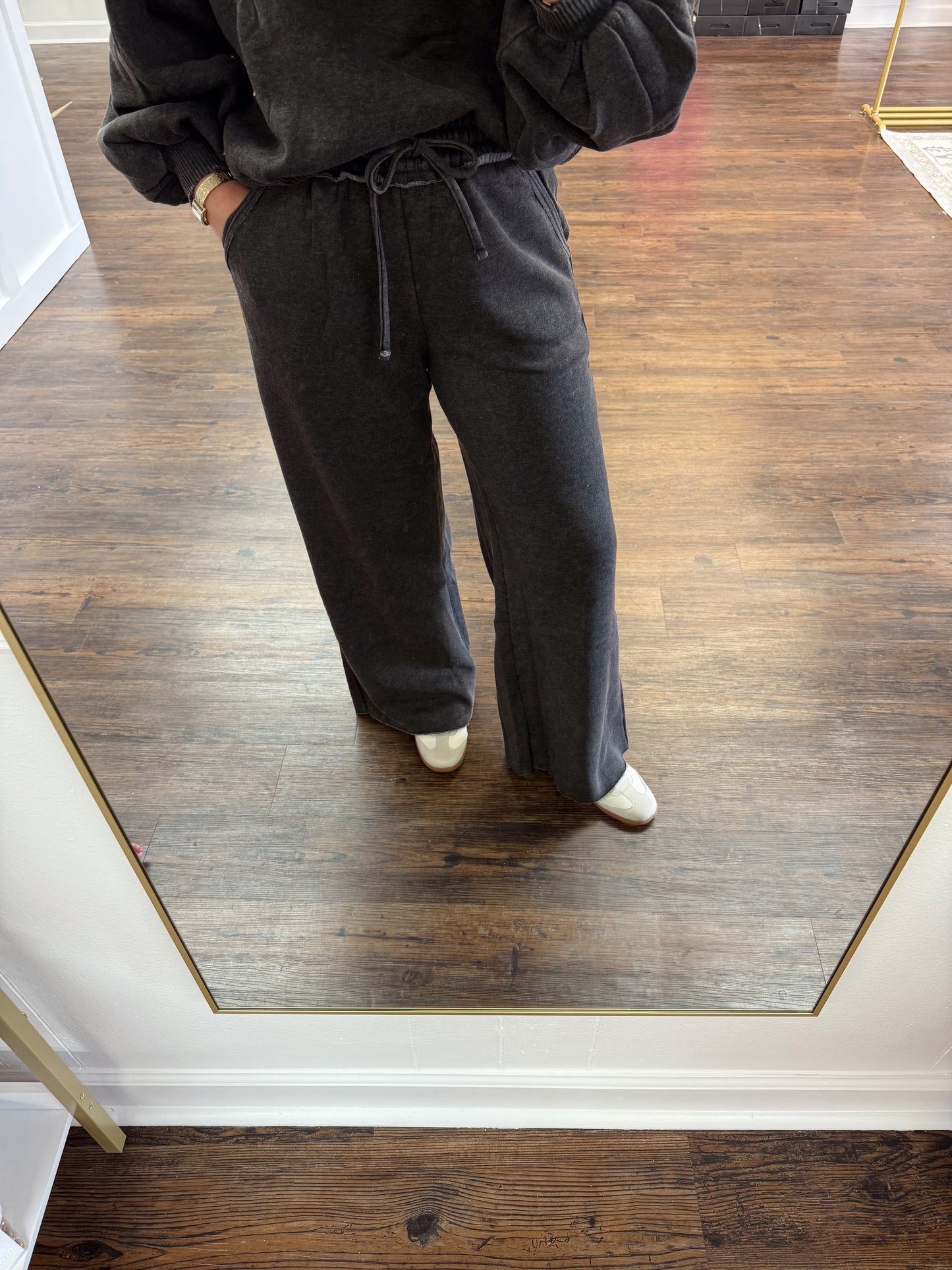 The Cozy Pants | Ash Black
