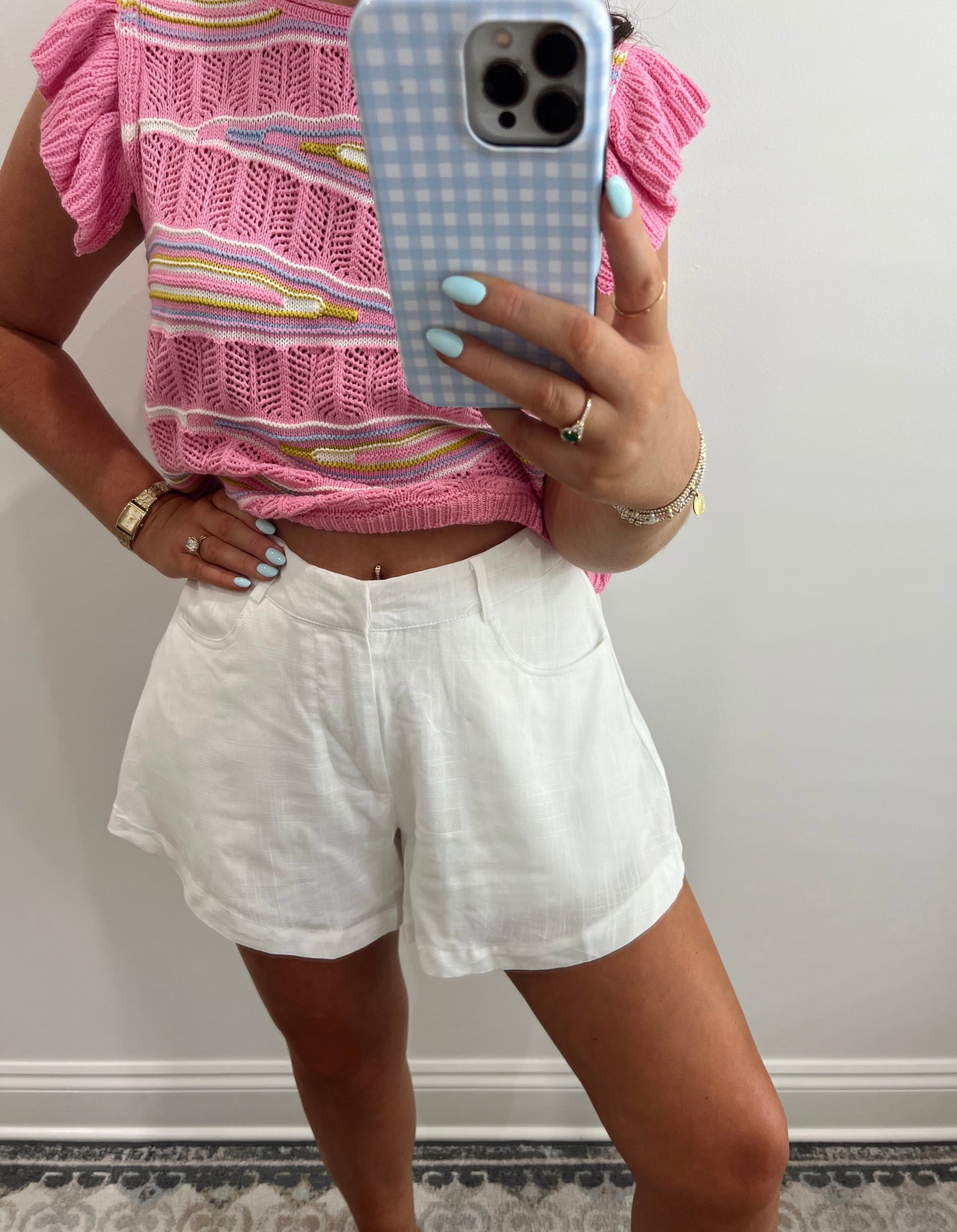 The Linen Flare Shorts
