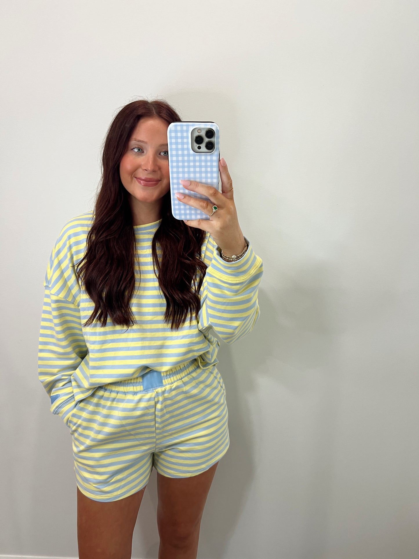 Striped Long Sleeve Set