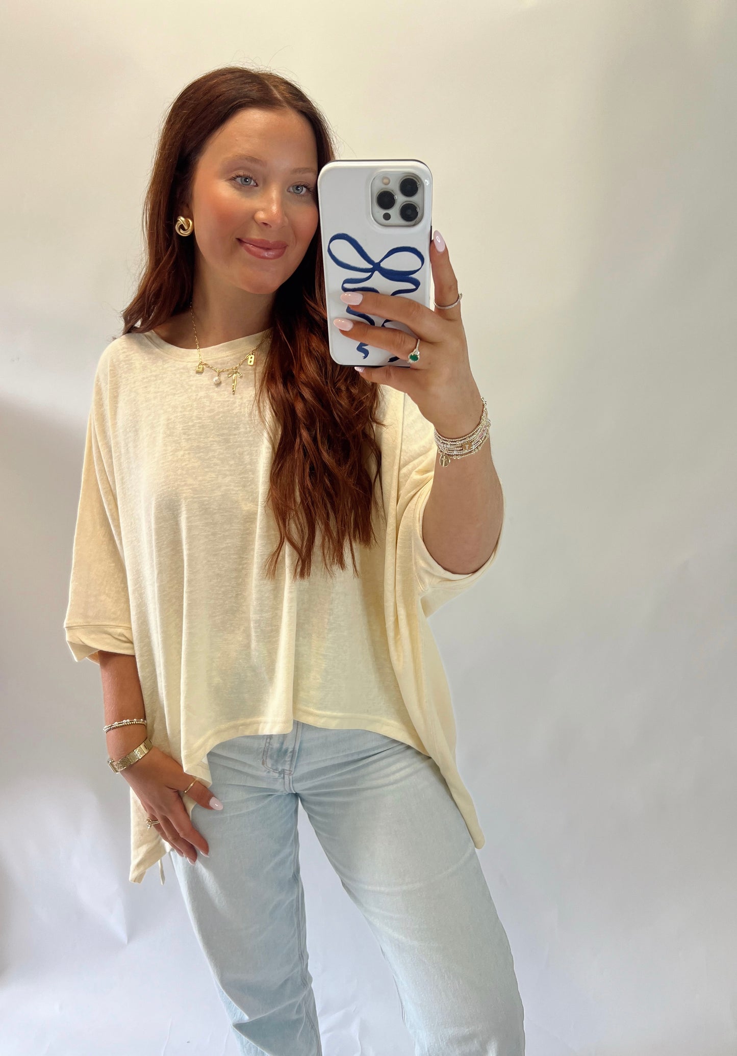 The Cecily Top | BEIGE