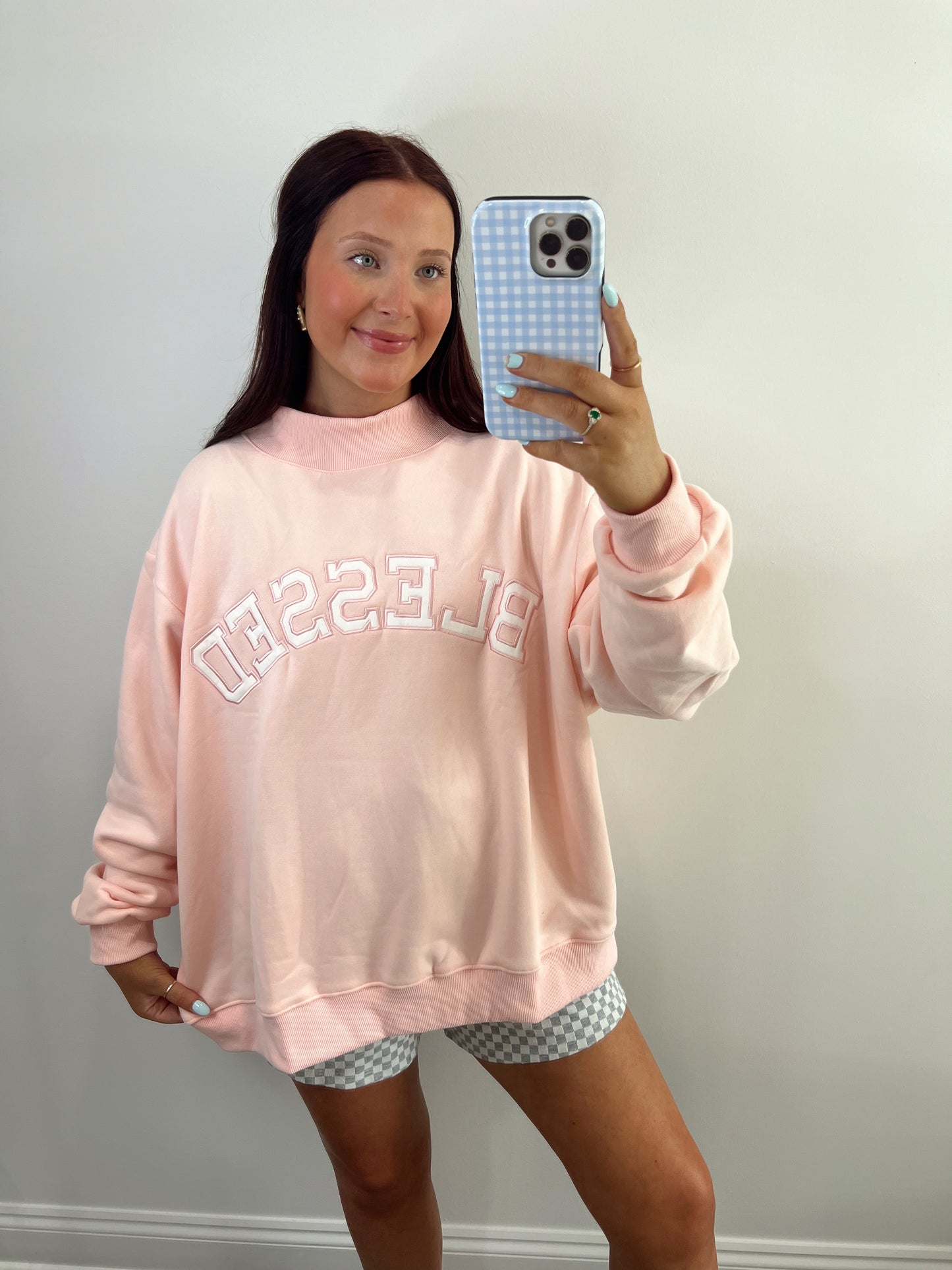 Blessed Mockneck Sweatshirt