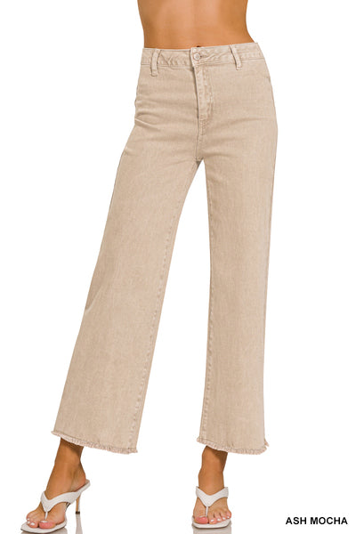 High Rise Mocha Pants