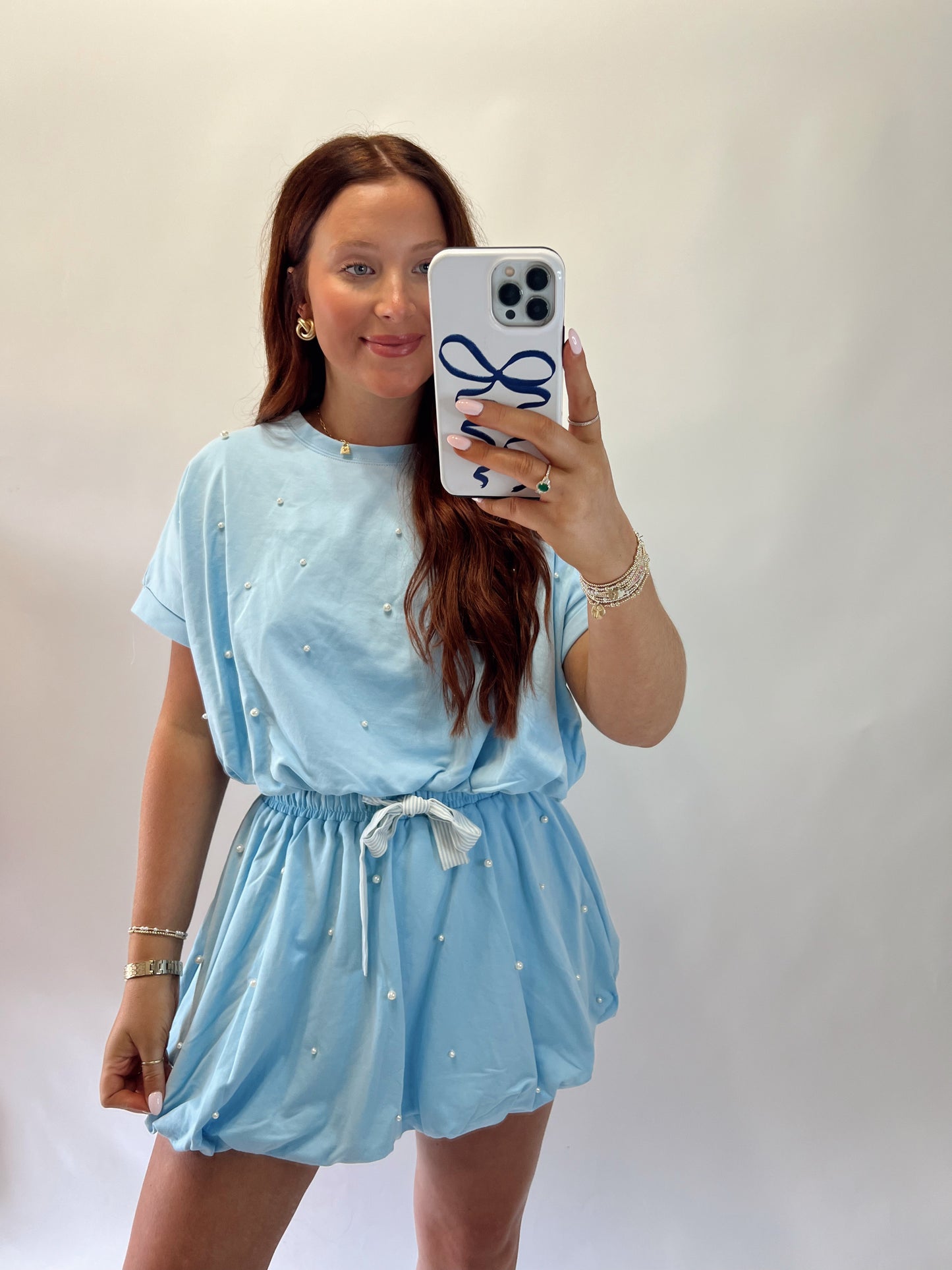 The Blue Pearly Set