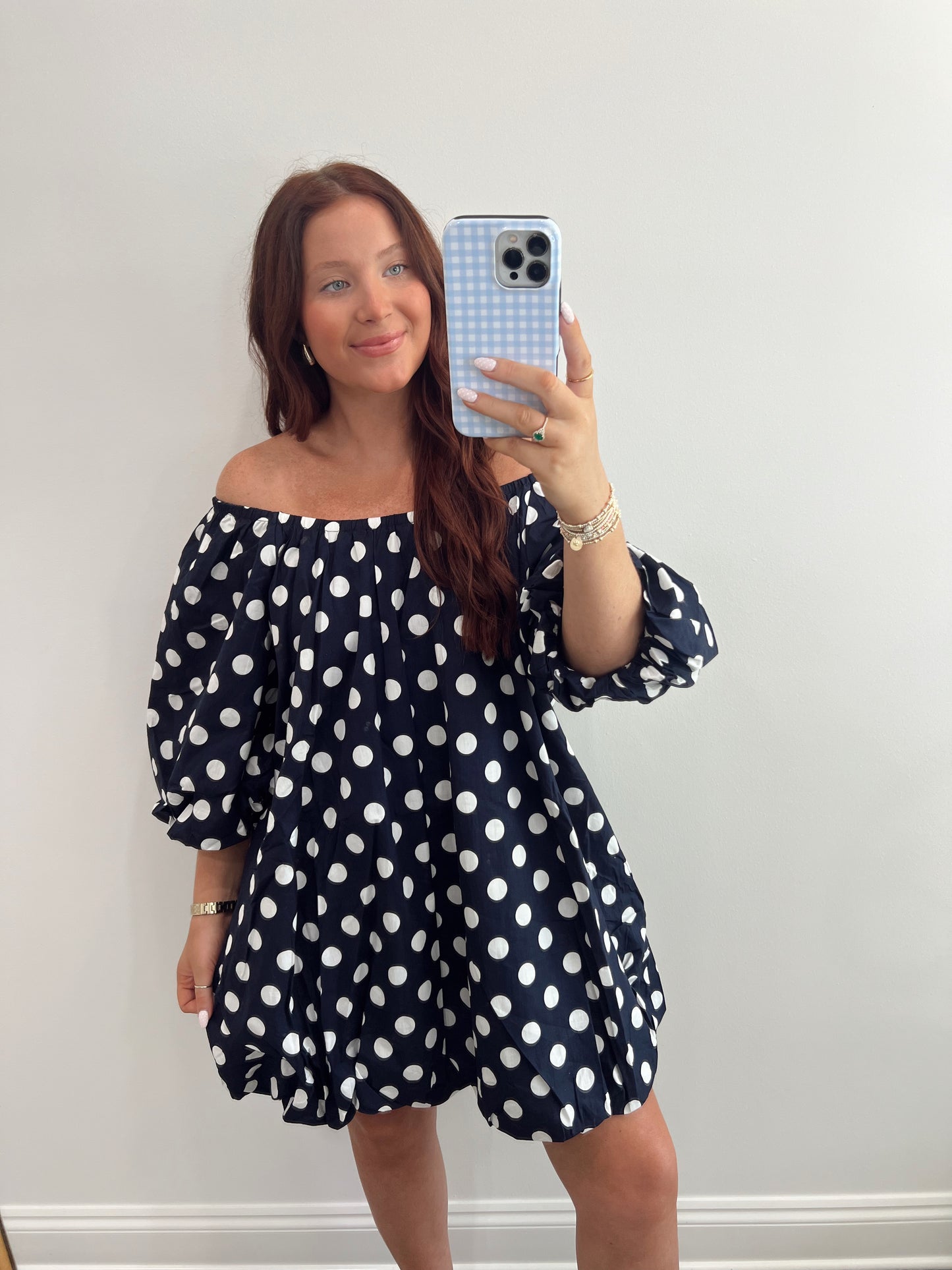 Polka Dot Bubble Dress