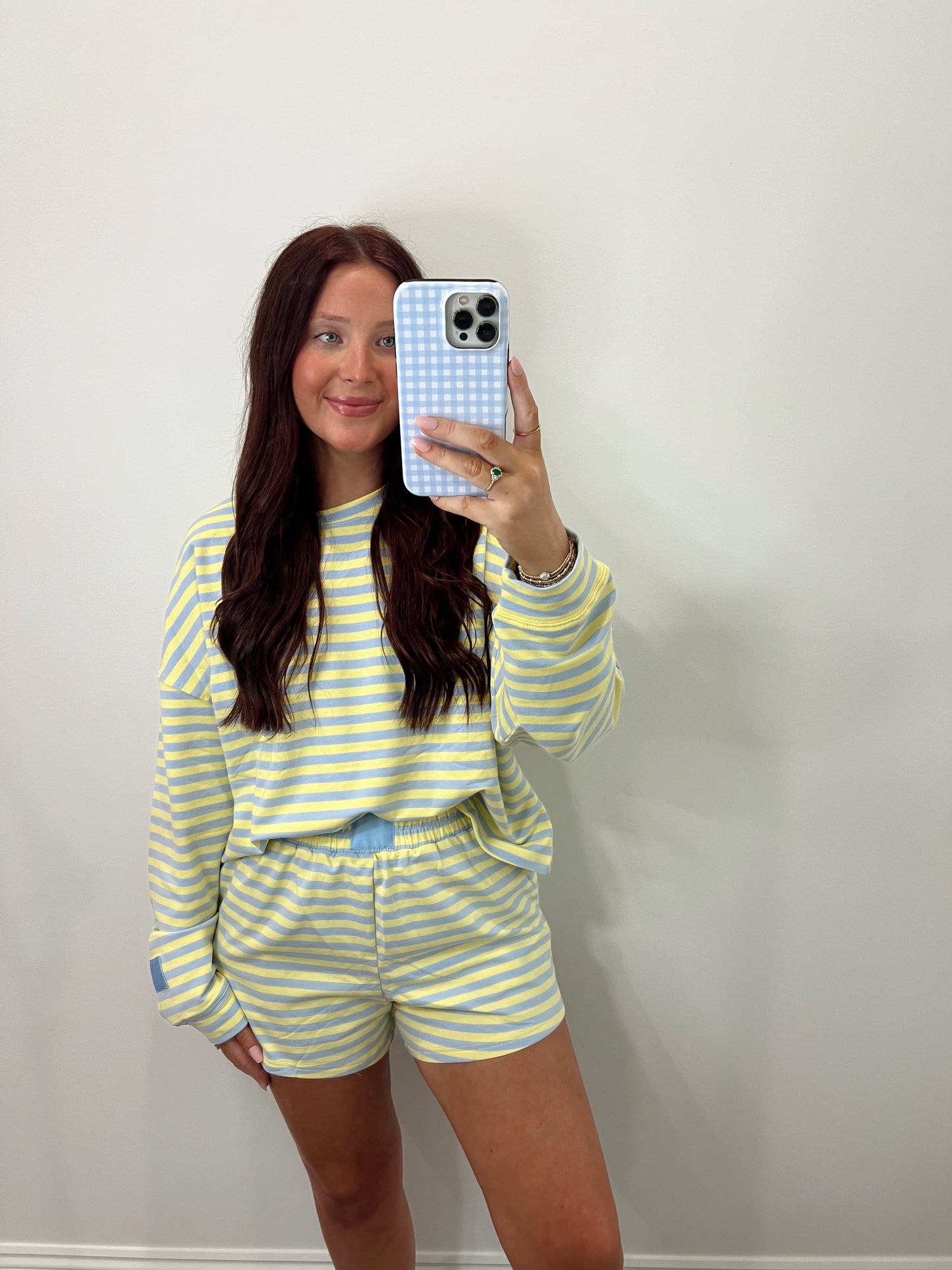 Striped Long Sleeve Set