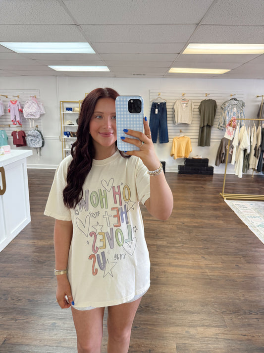 Oh How He Loves Us Tee