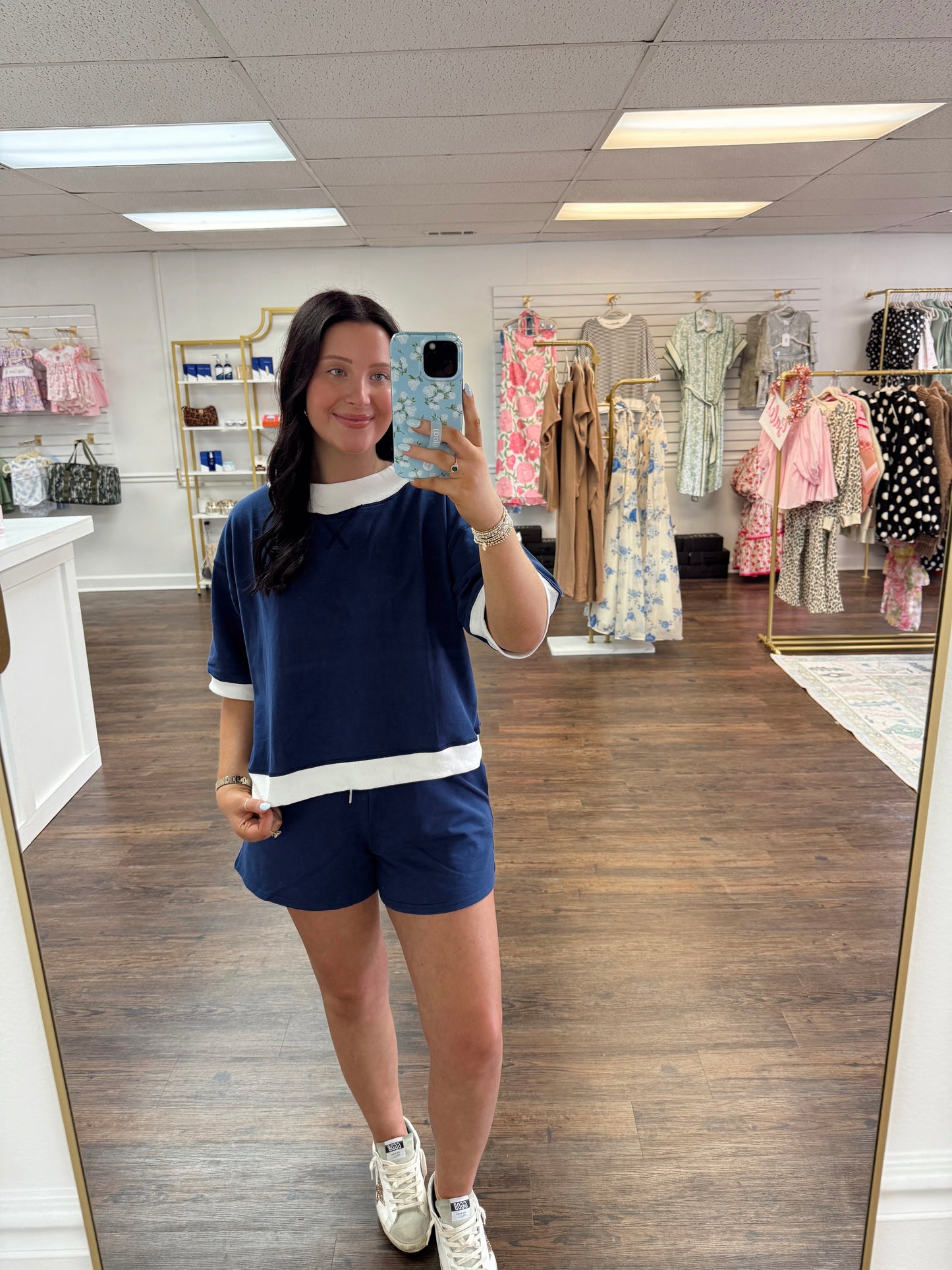 Navy Colorblock Set