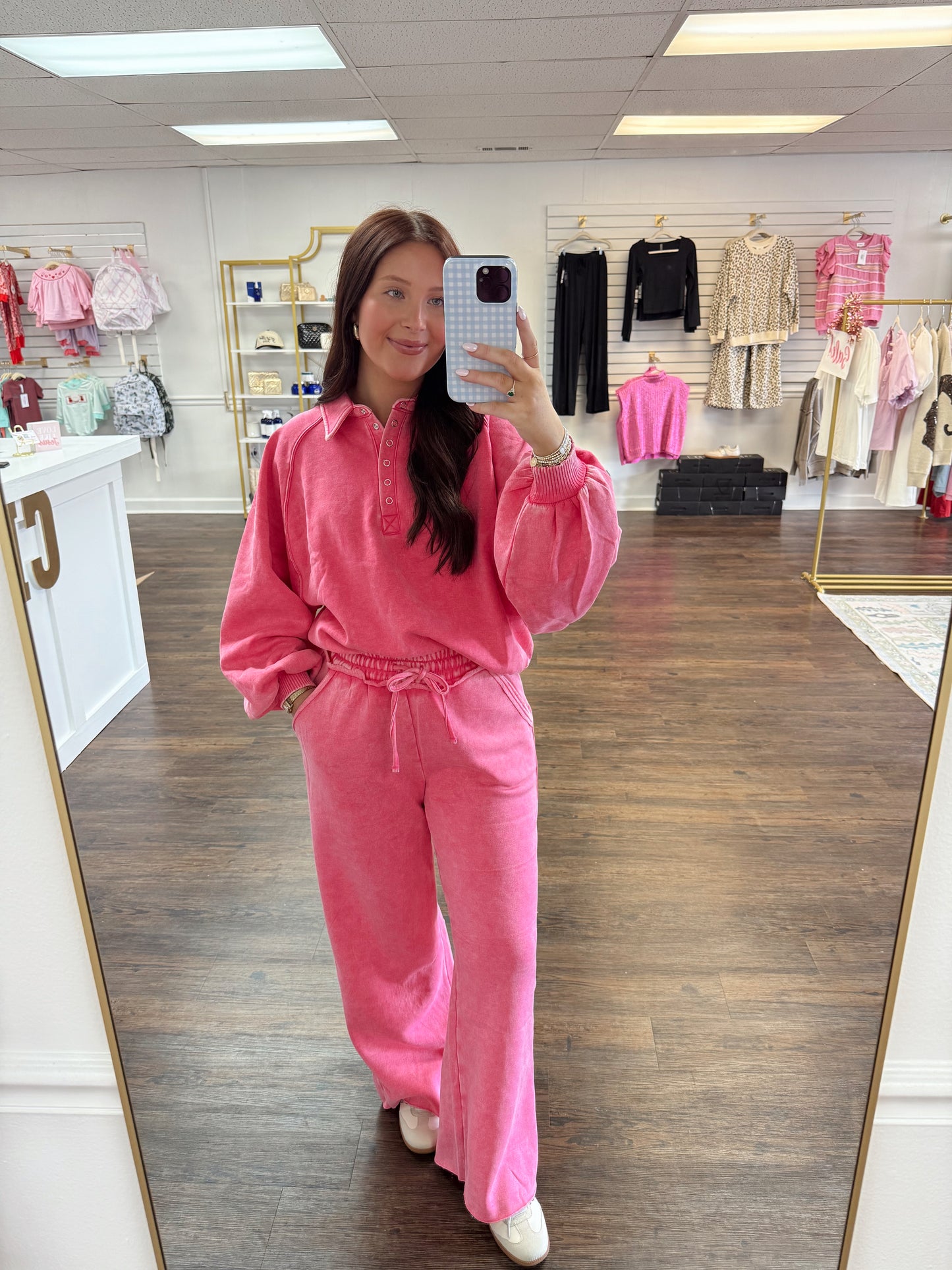 The Cozy Pants | Fuchsia