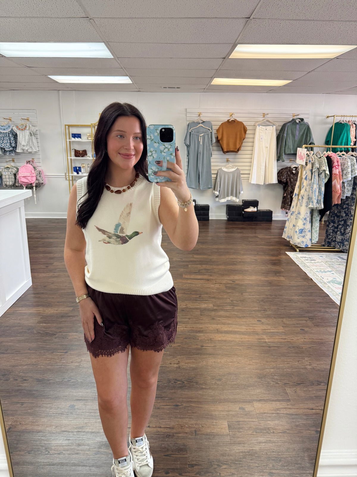 Mallard Duck Printed Tank