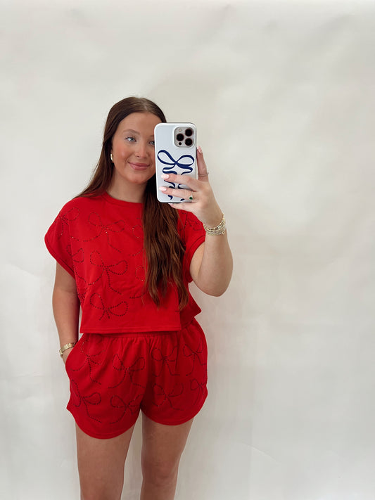 The Red Bow Set