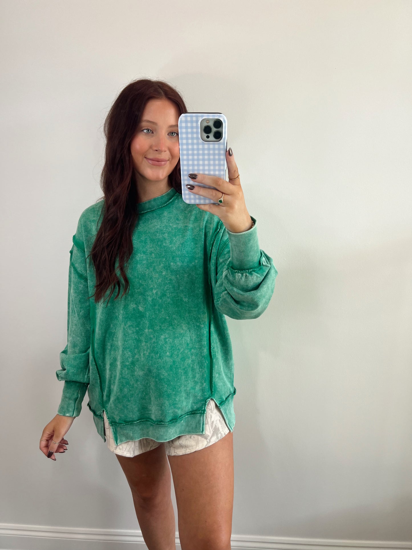 Acid Washed Pullover