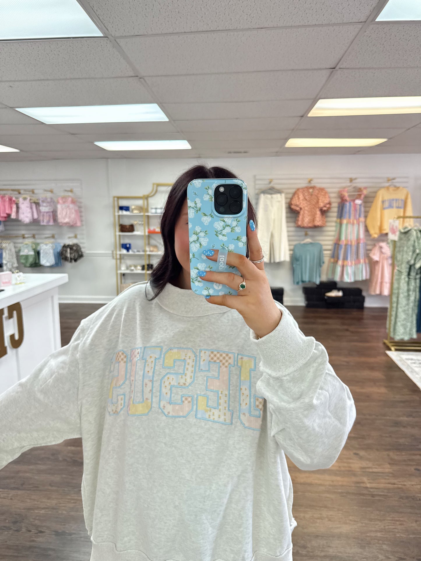 Jesus Mock Neck