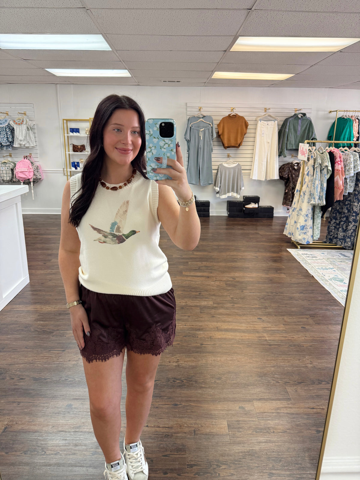 Mallard Duck Printed Tank