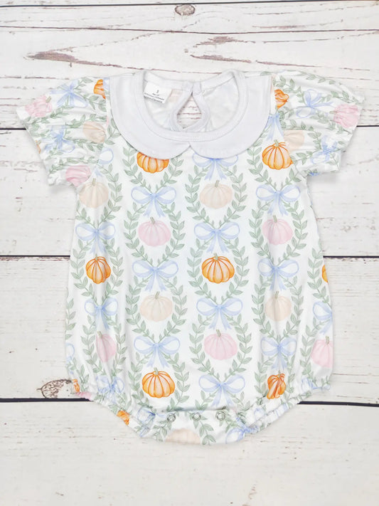 Bow Pumpkin Bubble