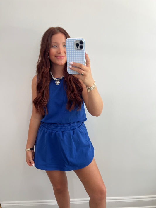 Kailee Skort Set | BLUE