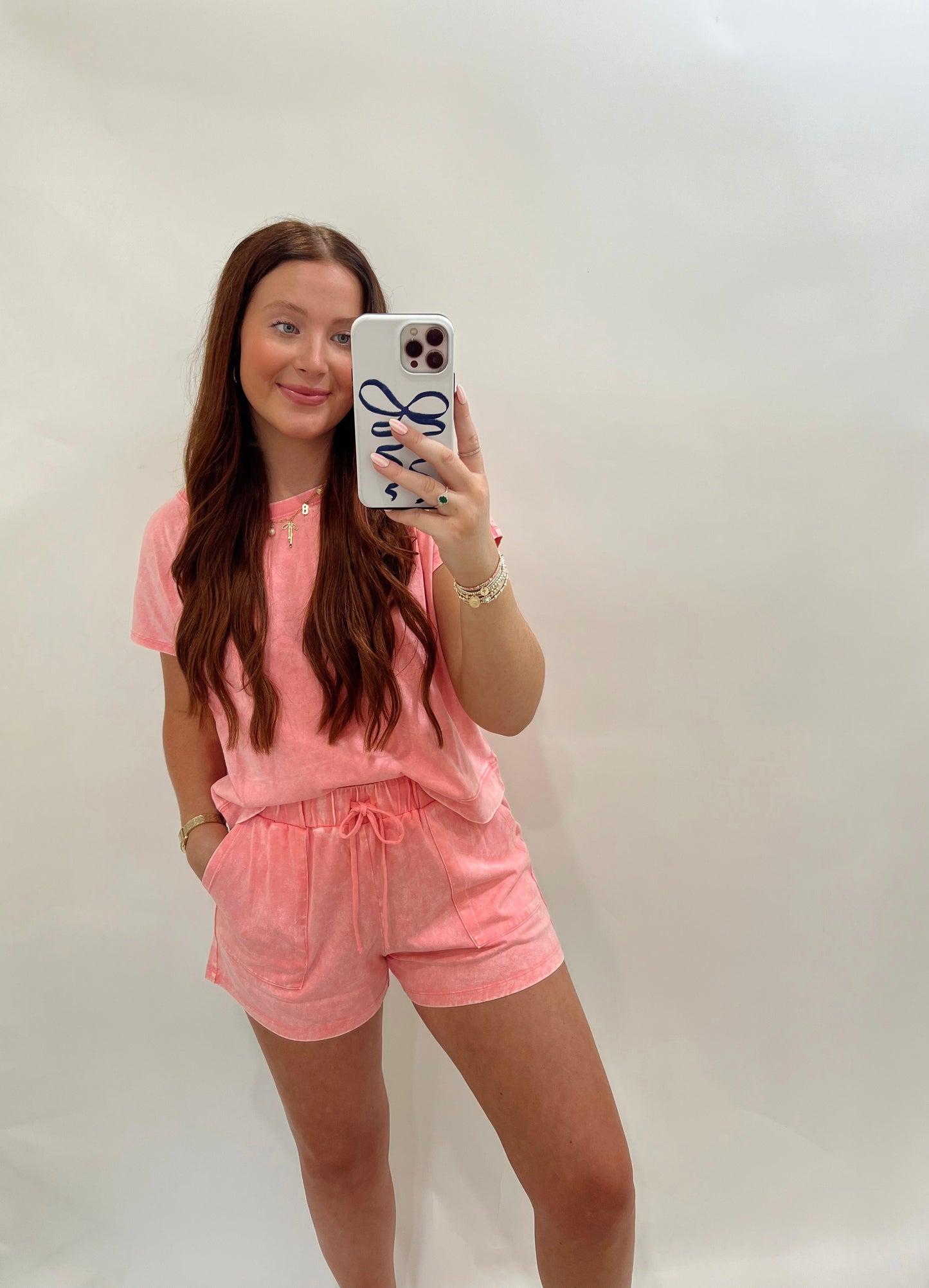 The Pink Sleeveless Set