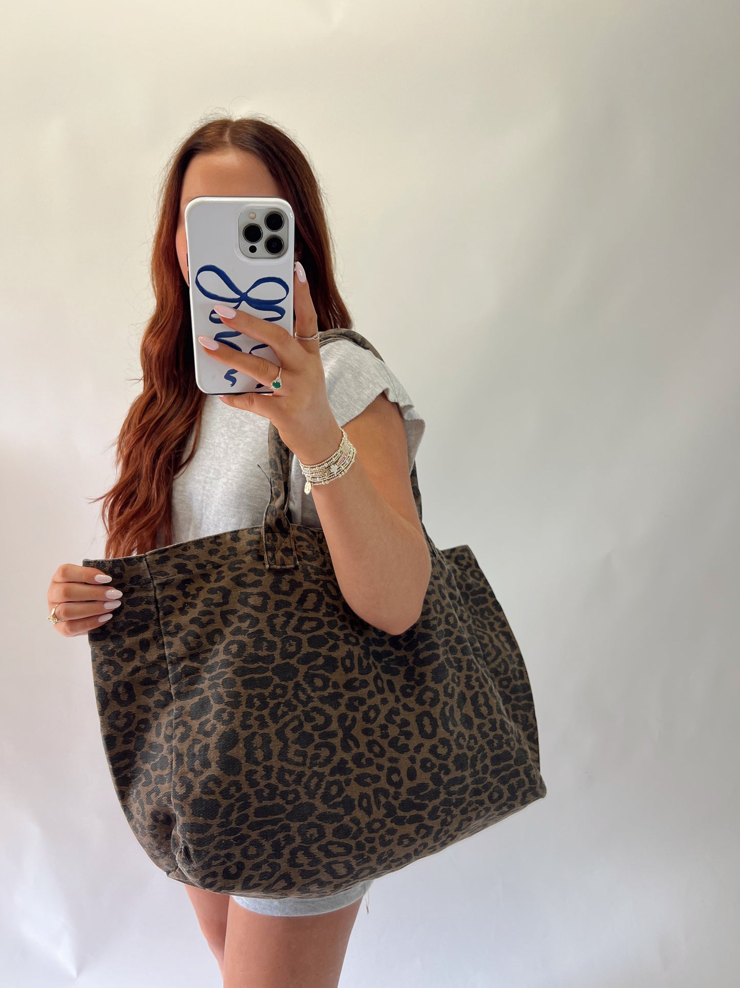 Cheetah Print Tote Bag