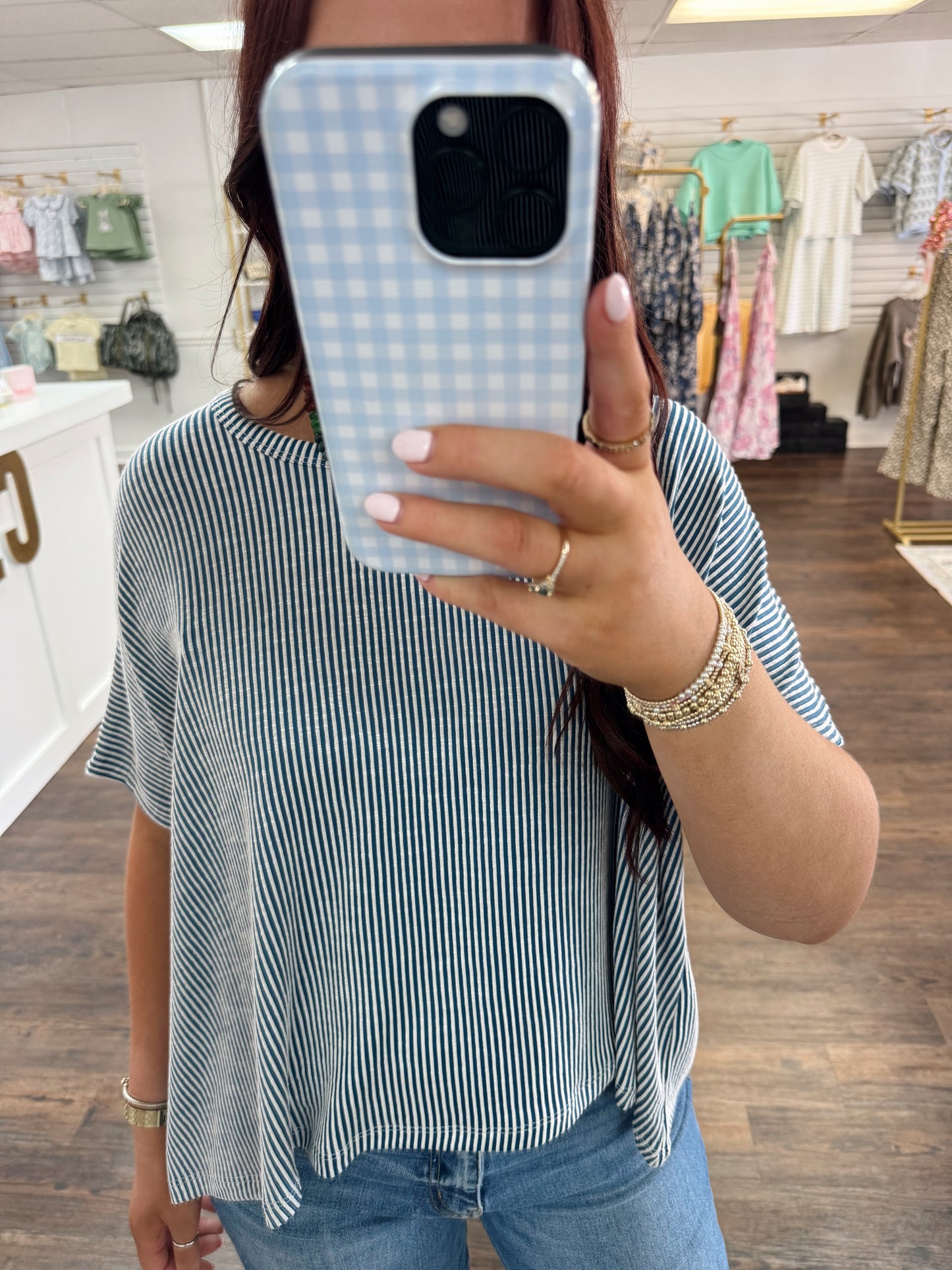 The Marley Top | Teal
