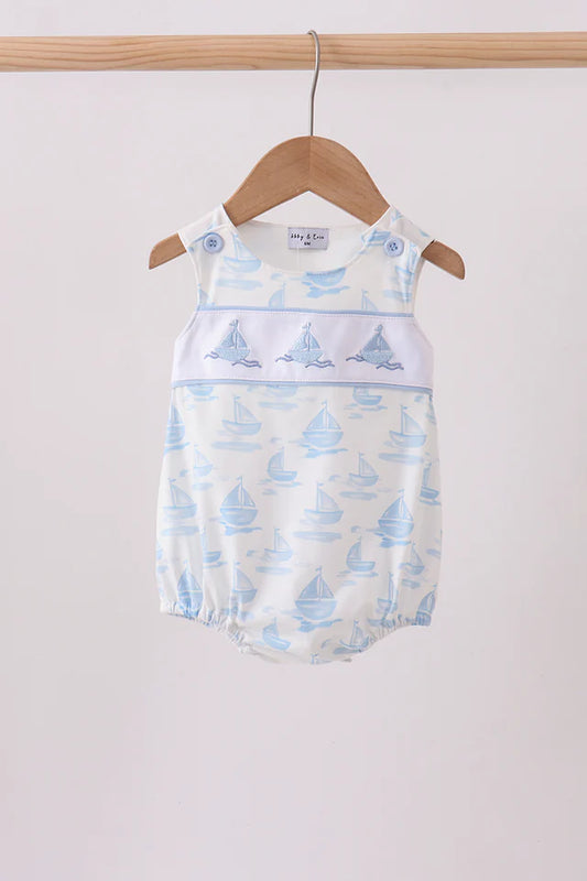 Blue Sailboat Bubble