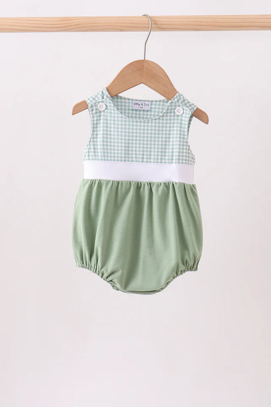 Sage Gingham Bubble