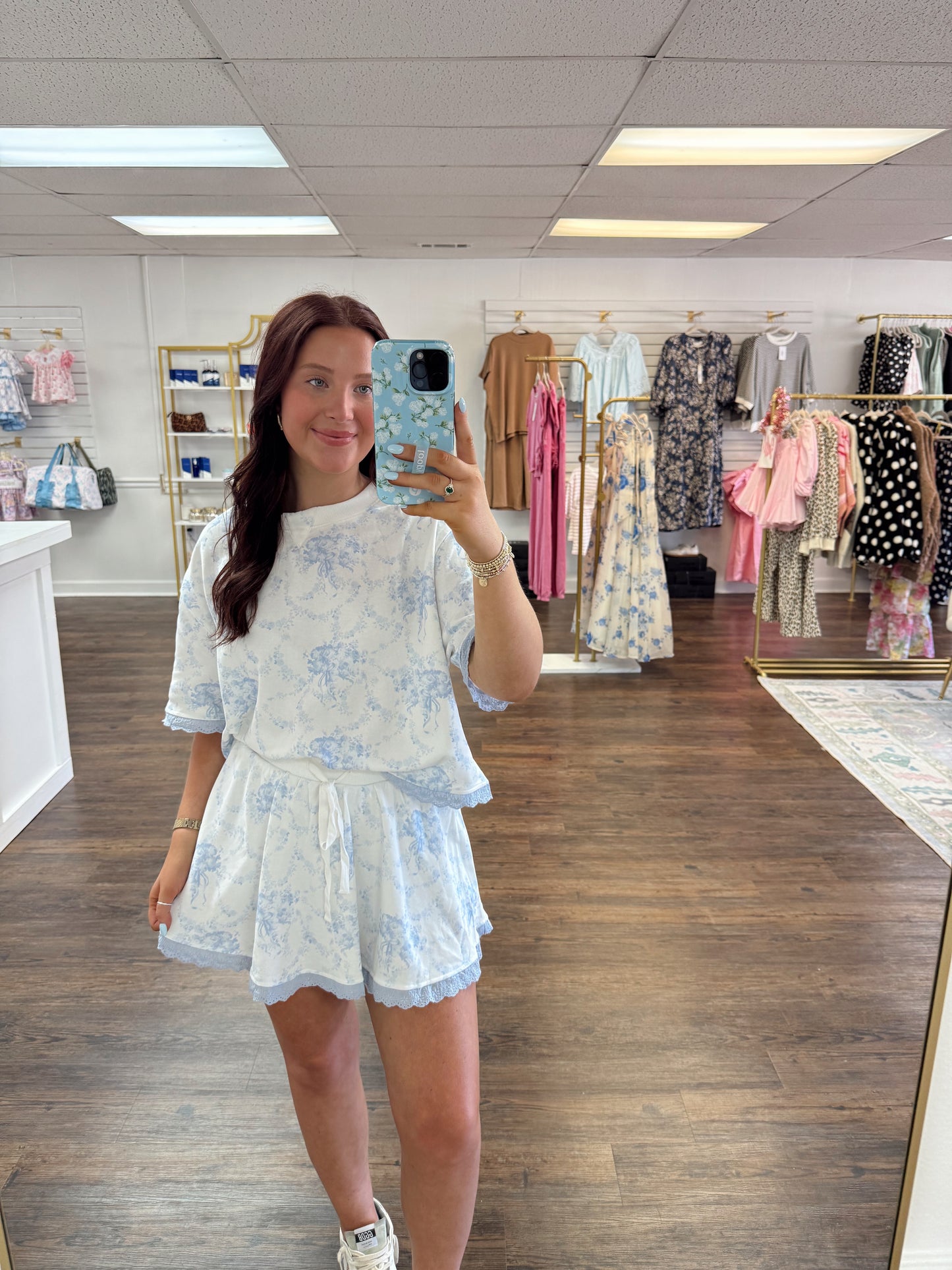 Toile Lace Skort Set