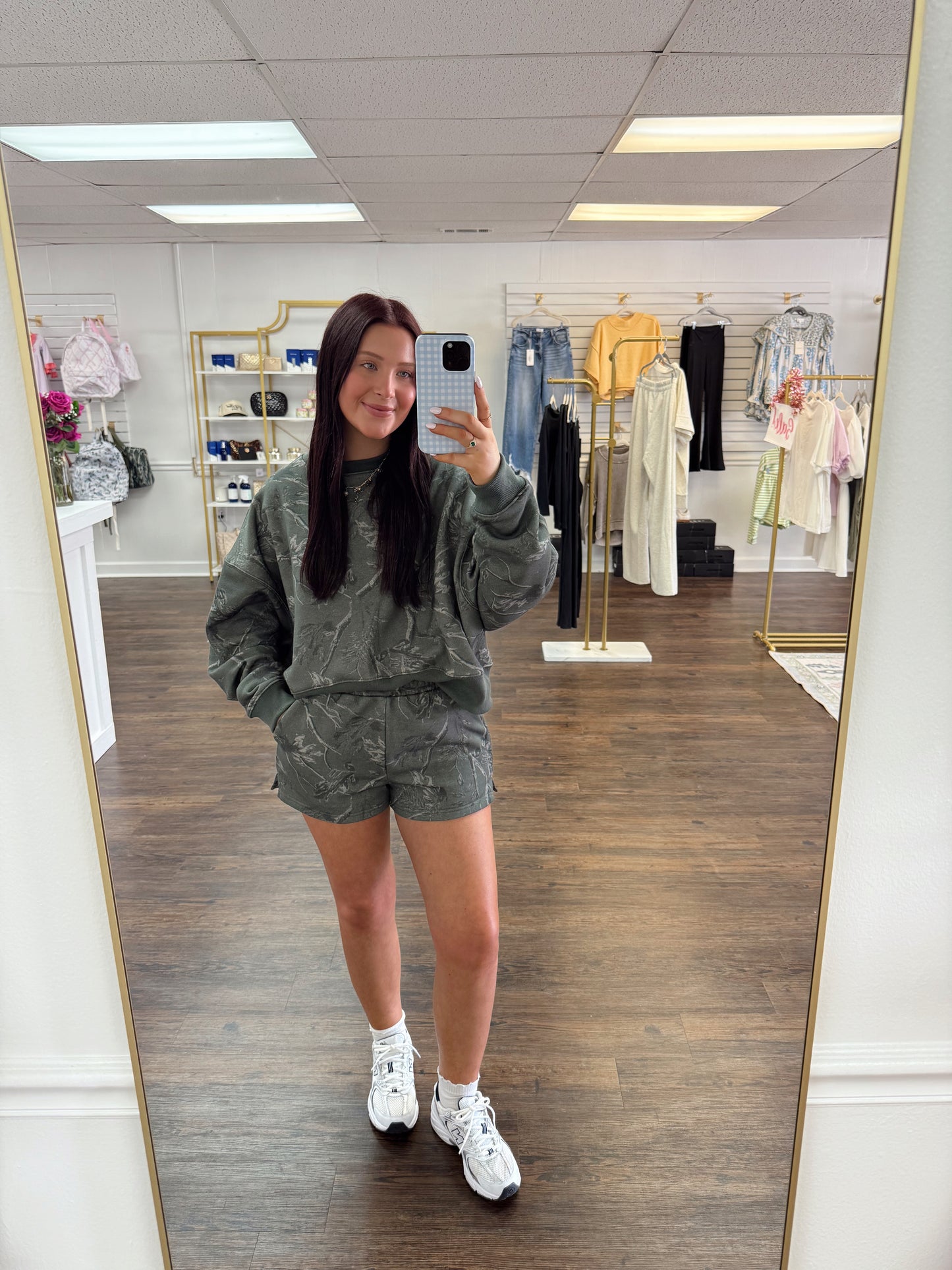 Olive Camo Sweatset