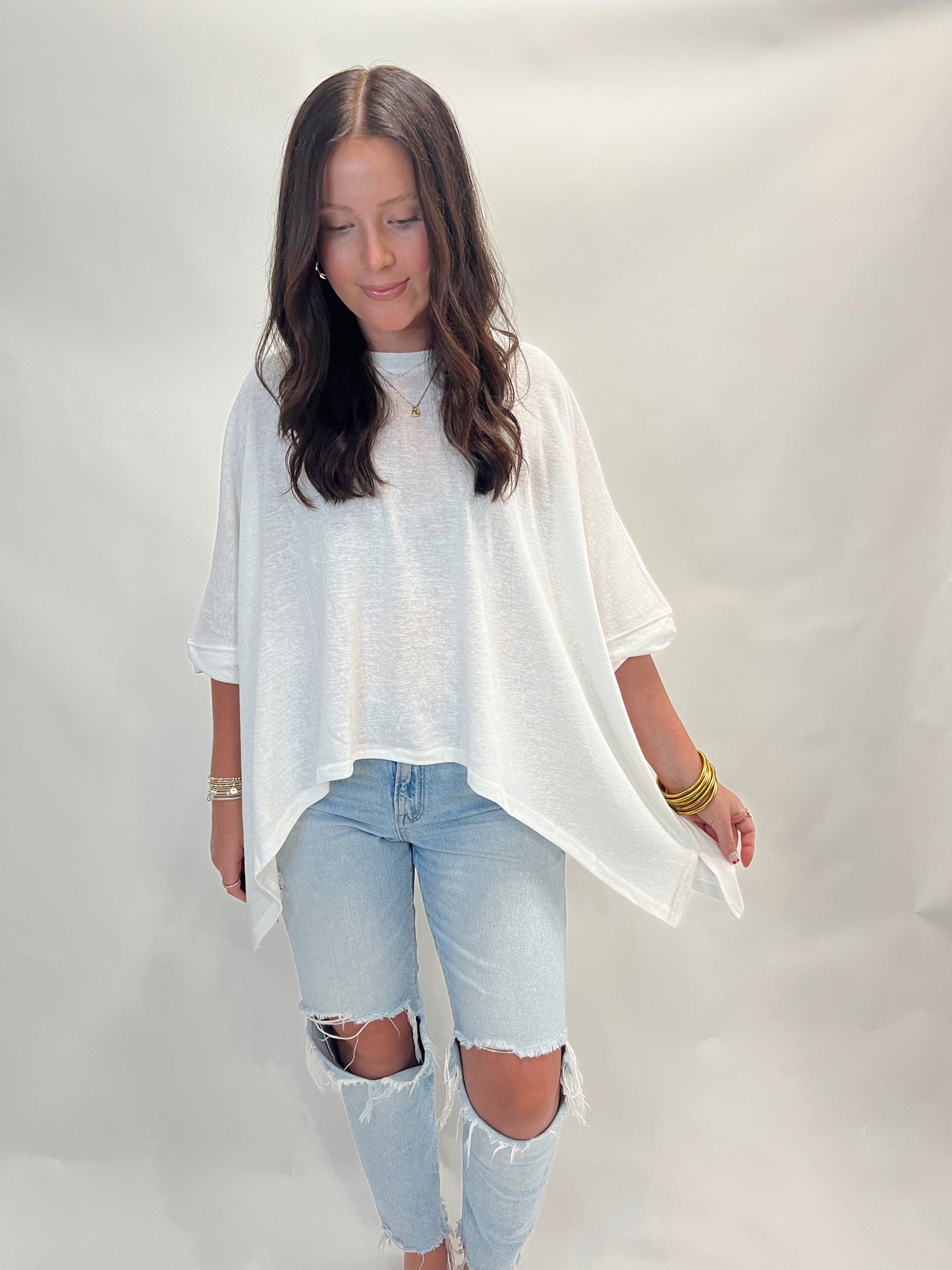 The Cecily Top | WHITE