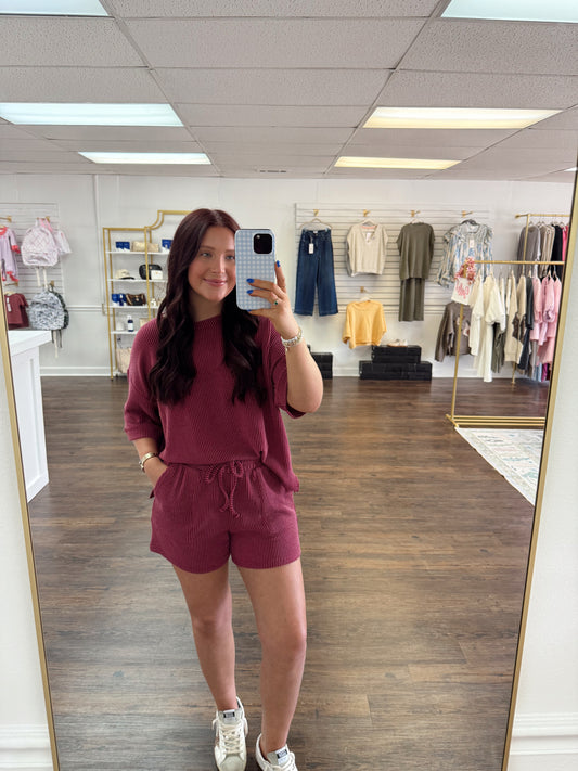 The Lounge Set | Cabernet