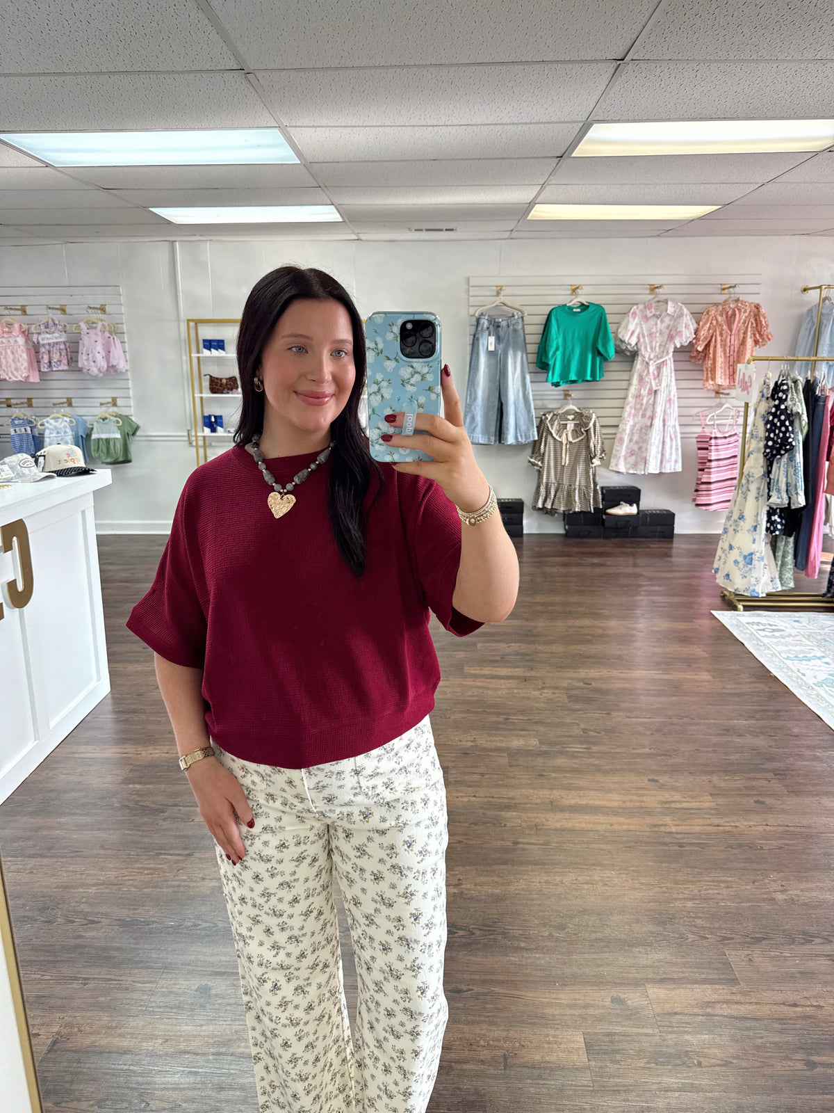 Cabernet Knit Top