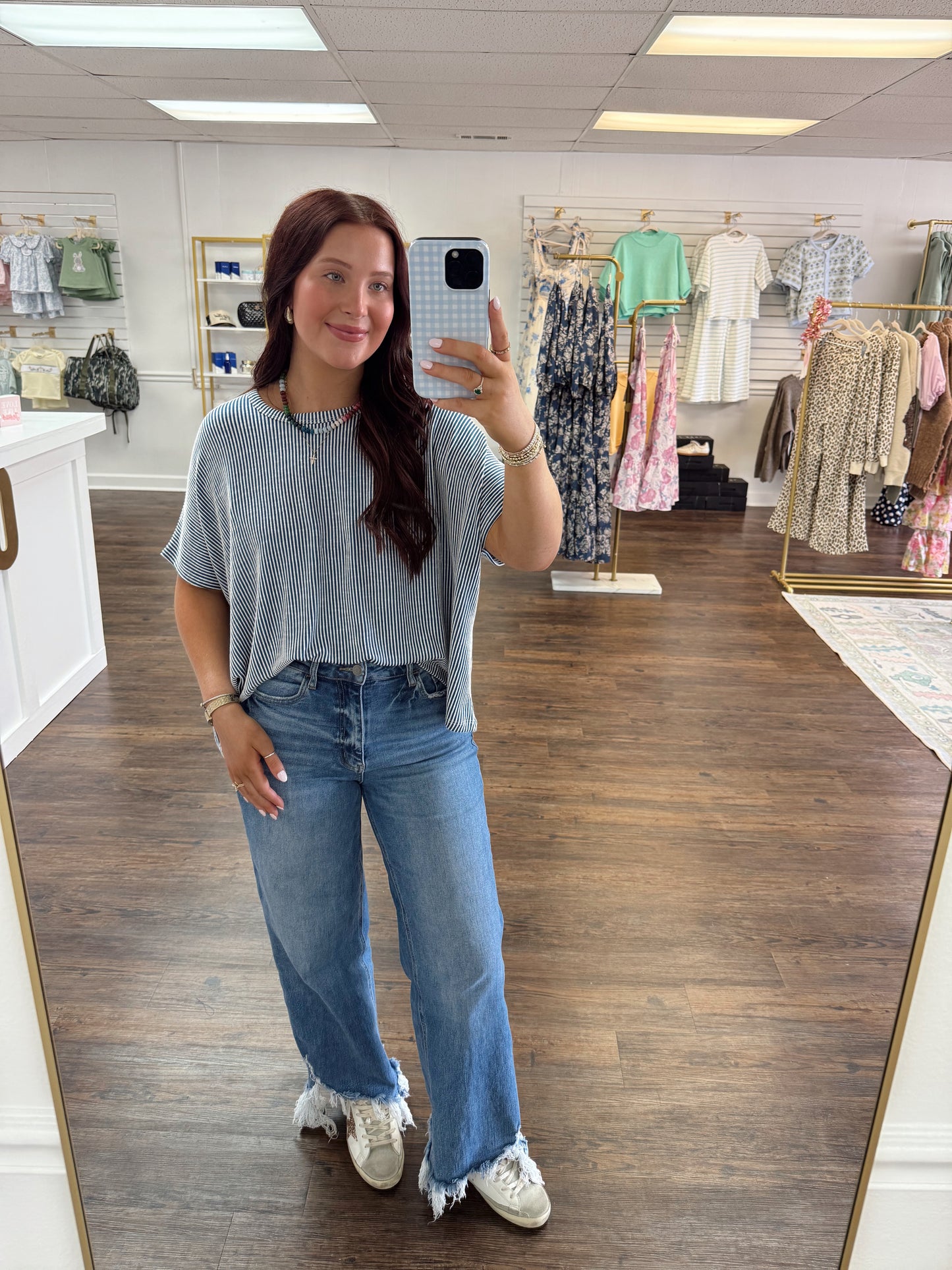 The Marley Top | Teal