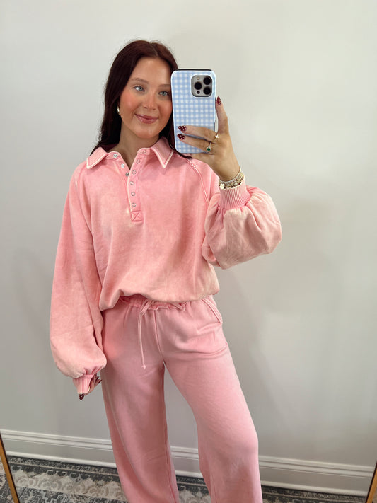 The Cozy Pants | Pink (11/4 RESTOCK)