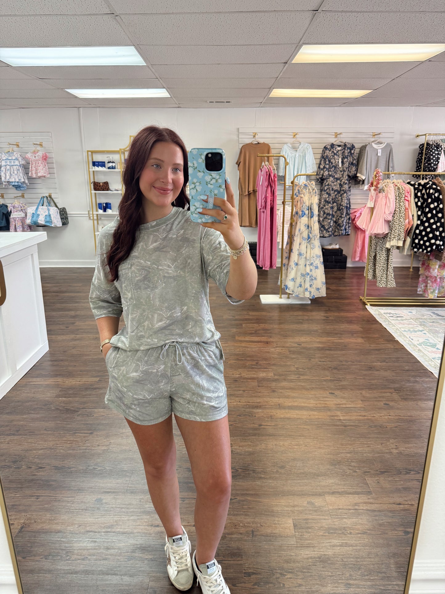 Camo Knit Set